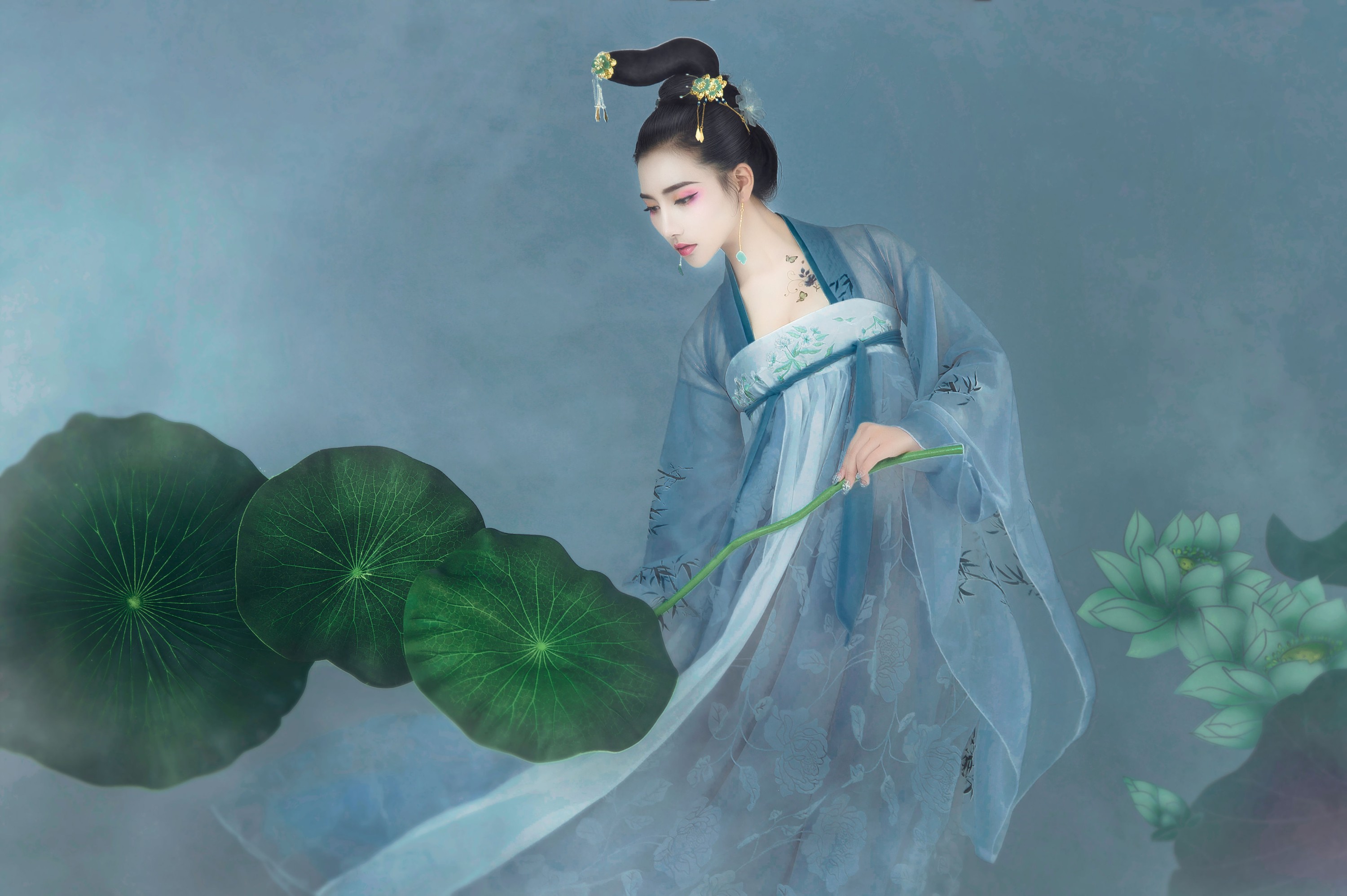 图片[6]-唯宝 – 《咏莲》[22P]-COS写真在线网