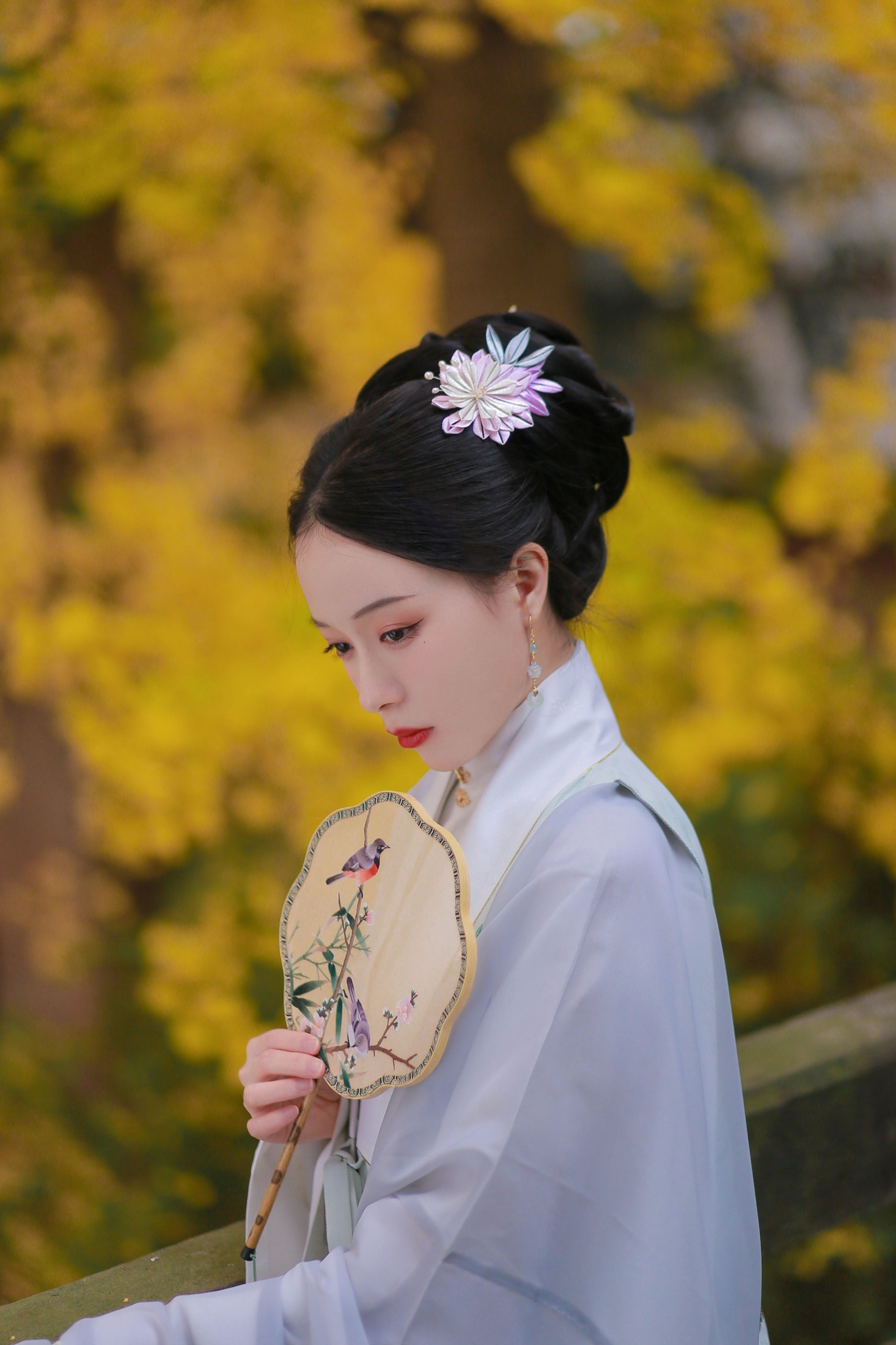 图片[6]-花泽阮阮 – 《银杏歌》[35P]-COS写真在线网