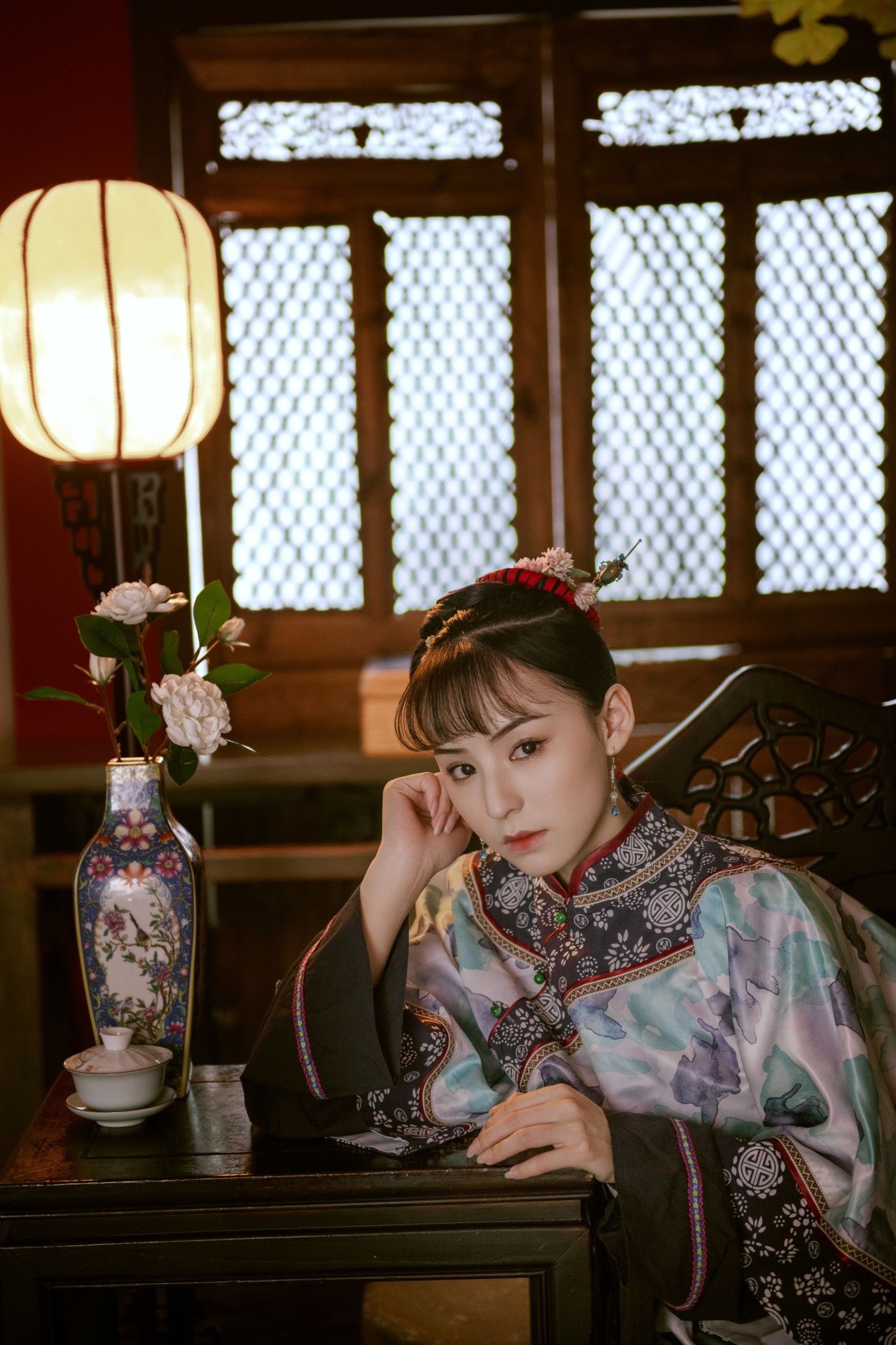 图片[6]-曼曼 – 《静女歌》[22P]-COS写真在线网