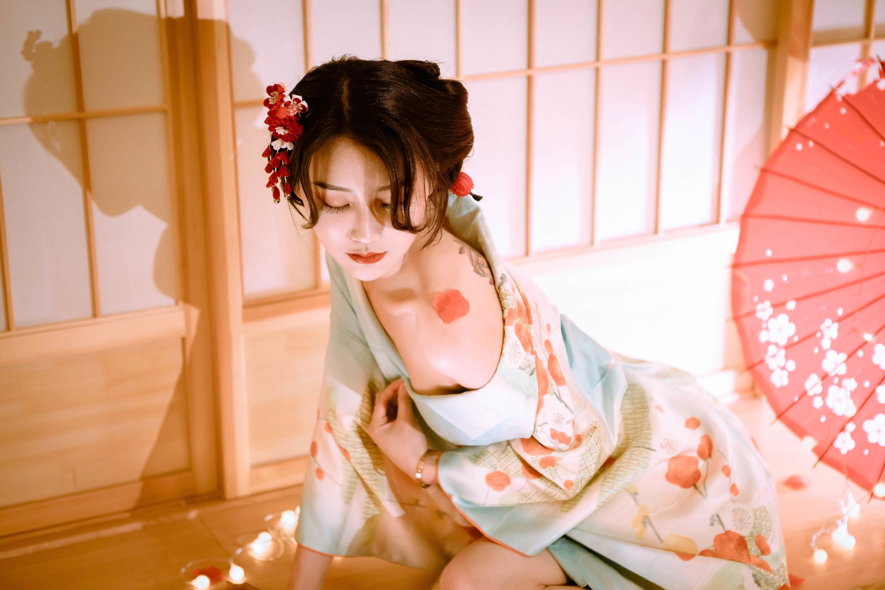 图片[5]-婷婷 – 《柔如水》[29P]-COS写真在线网