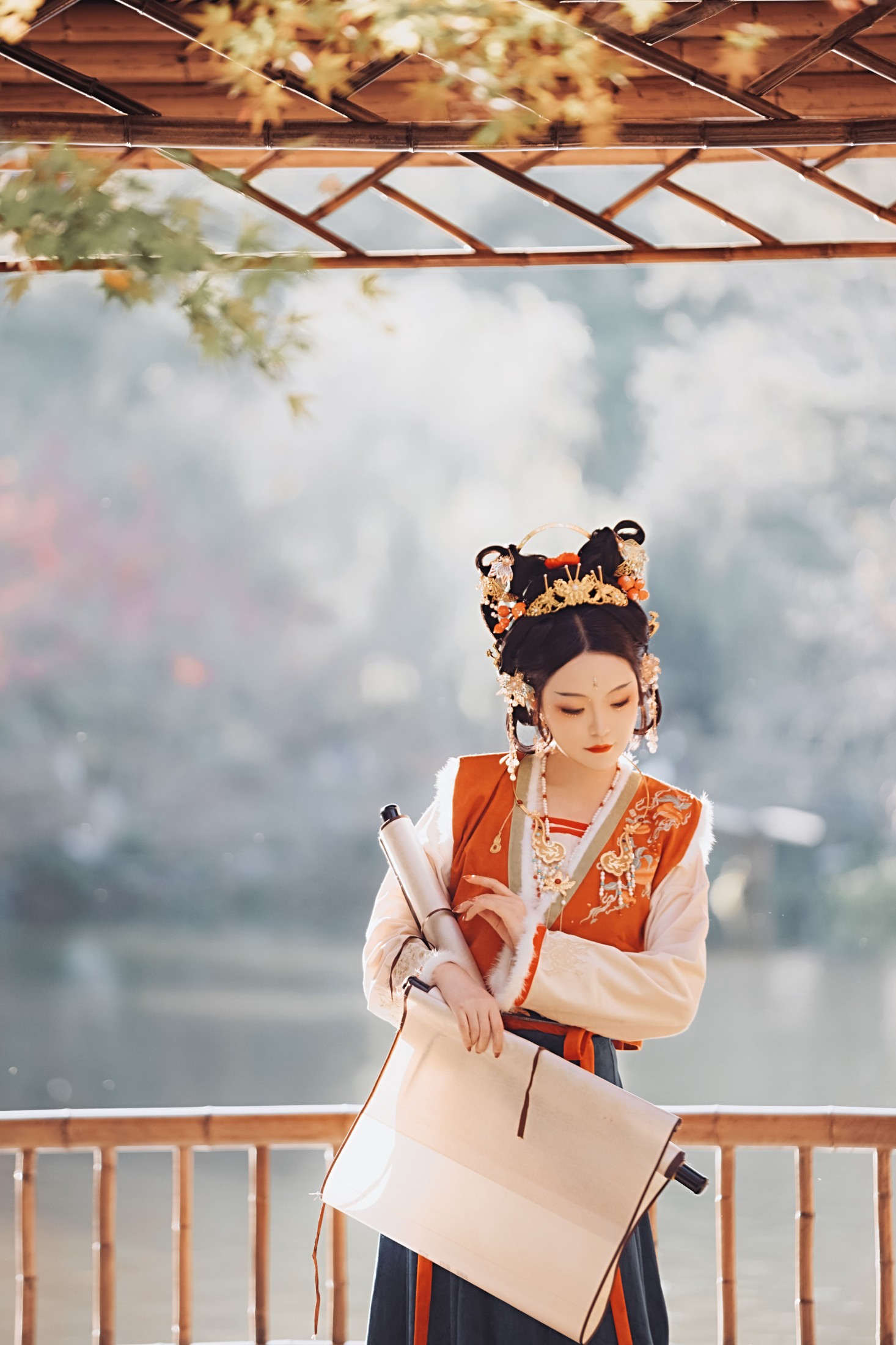 图片[4]-璐璐haley – 《丹枫秋思》[29P]-COS写真在线网