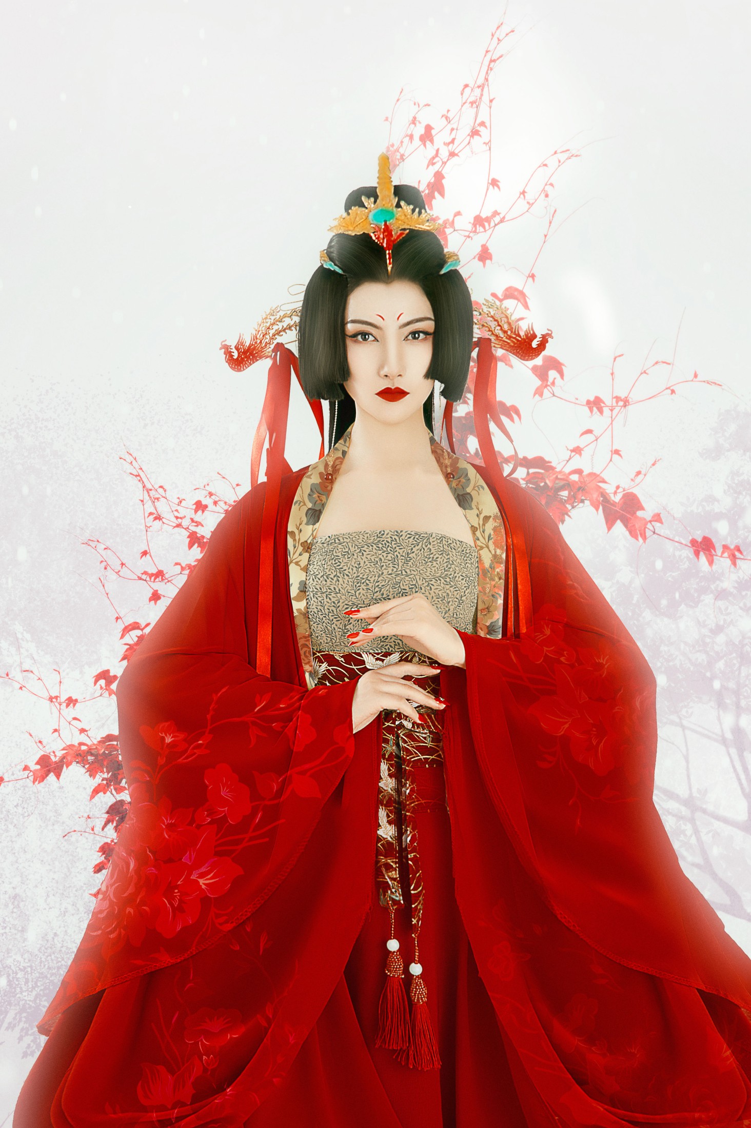 图片[6]-唯宝 – 《炽凰》[22P]-COS写真在线网