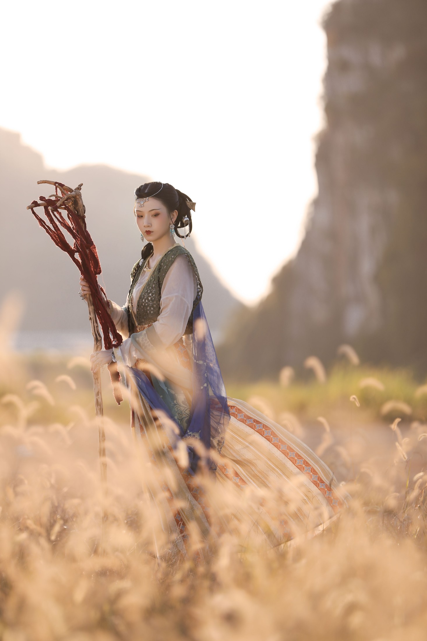 图片[4]-芝芝琪 – 《苗疆·祭司》[20P]-COS写真在线网