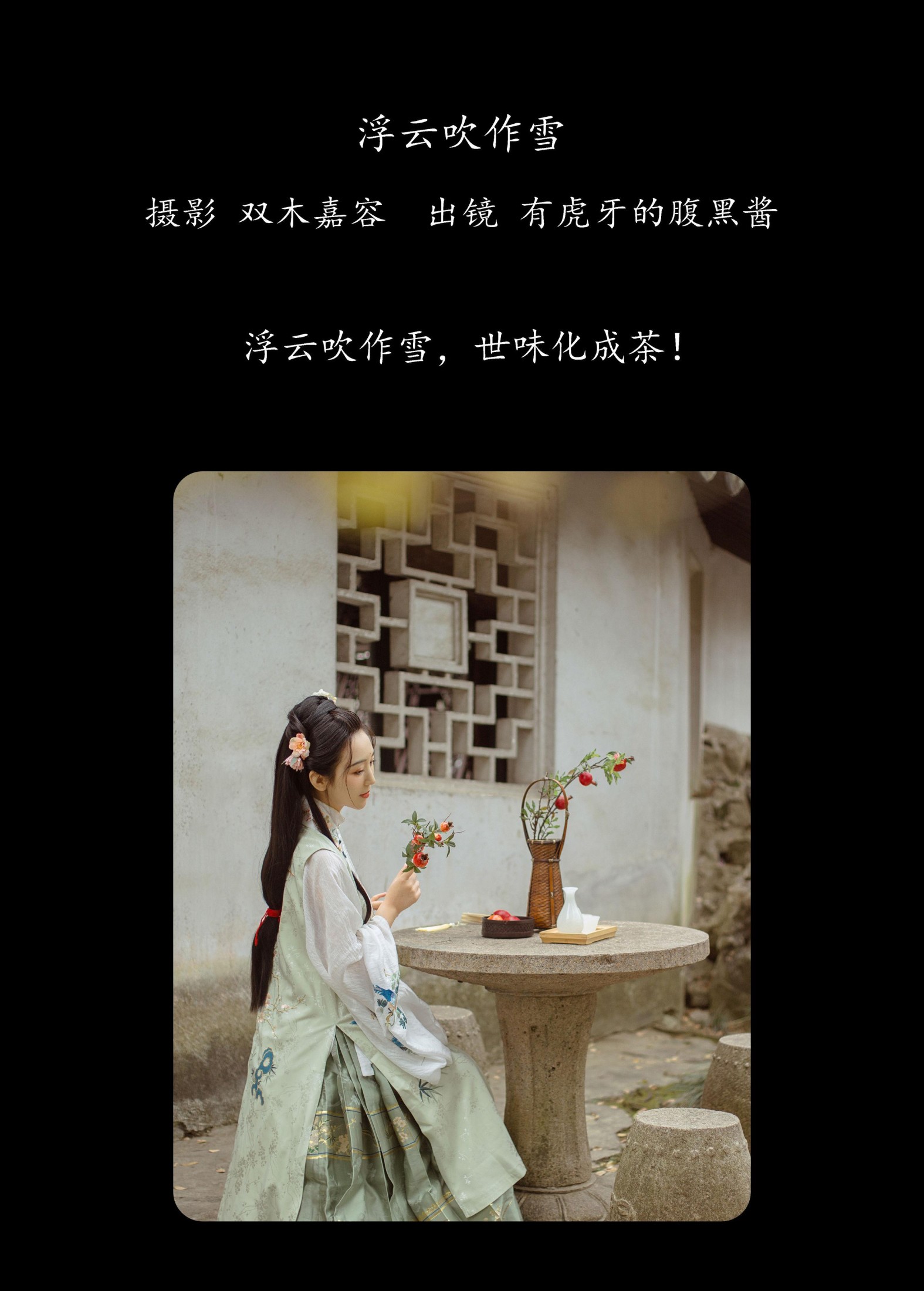 有虎牙的腹黑酱 – 《浮云吹作雪》[44P] 插图2