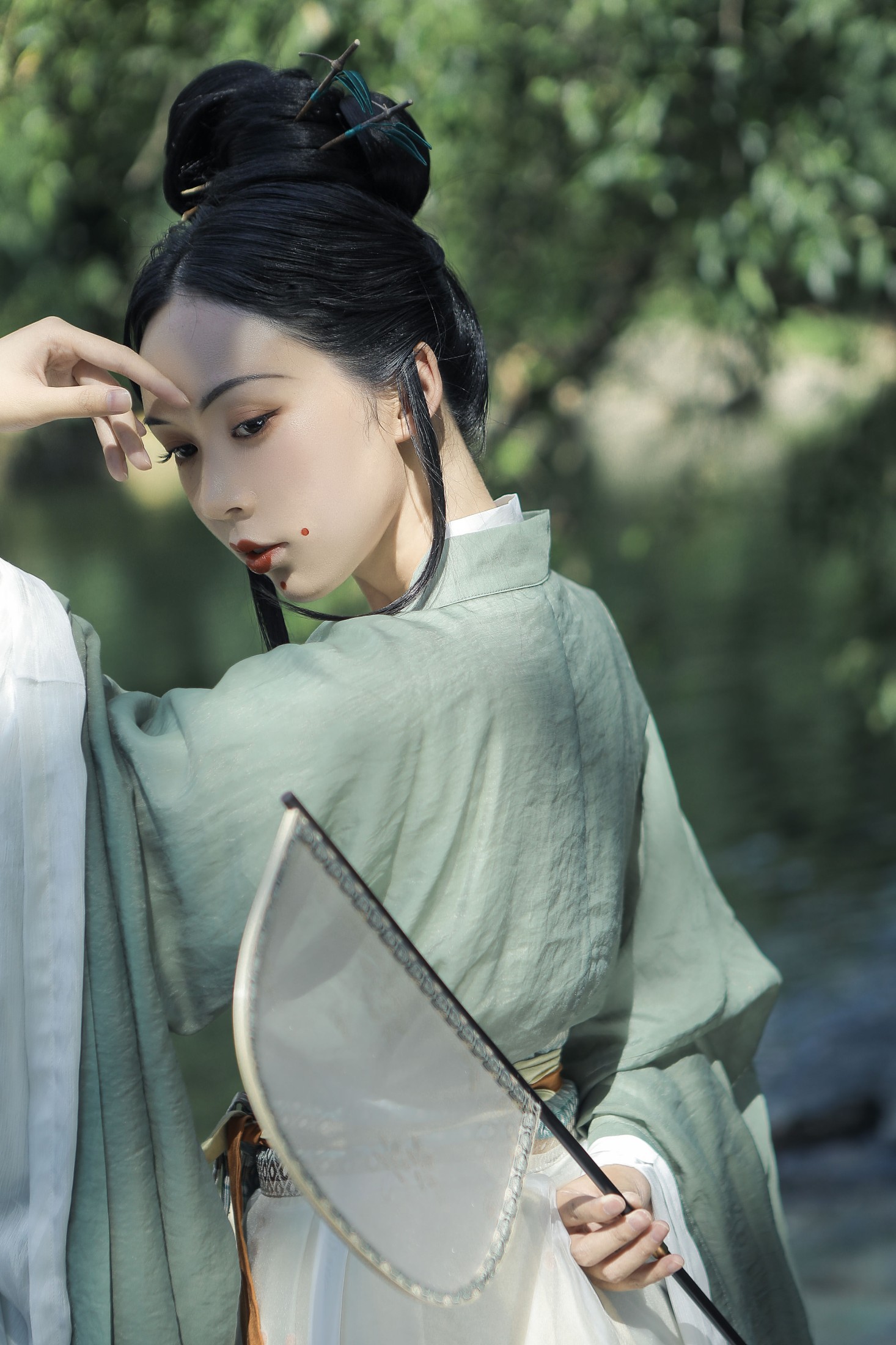 槐枝- – 《渡溪·连山倒景》[32P] 插图5