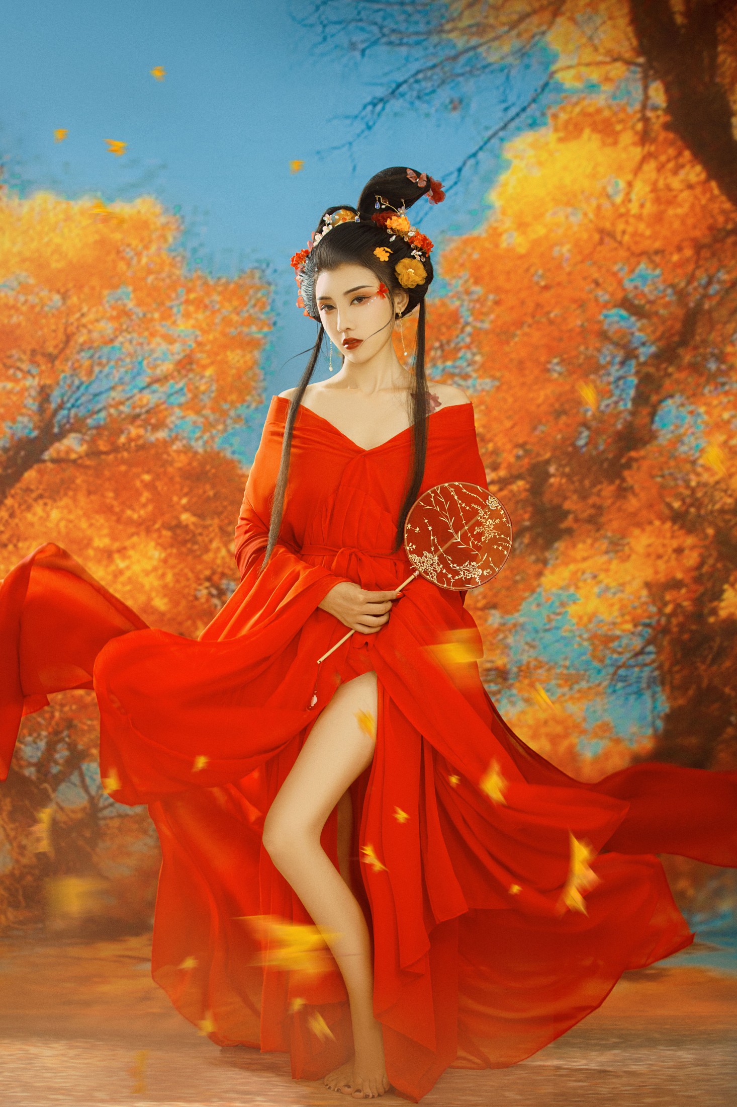 图片[3]-柠檬 – 《枫叶落》[22P]-COS写真在线网