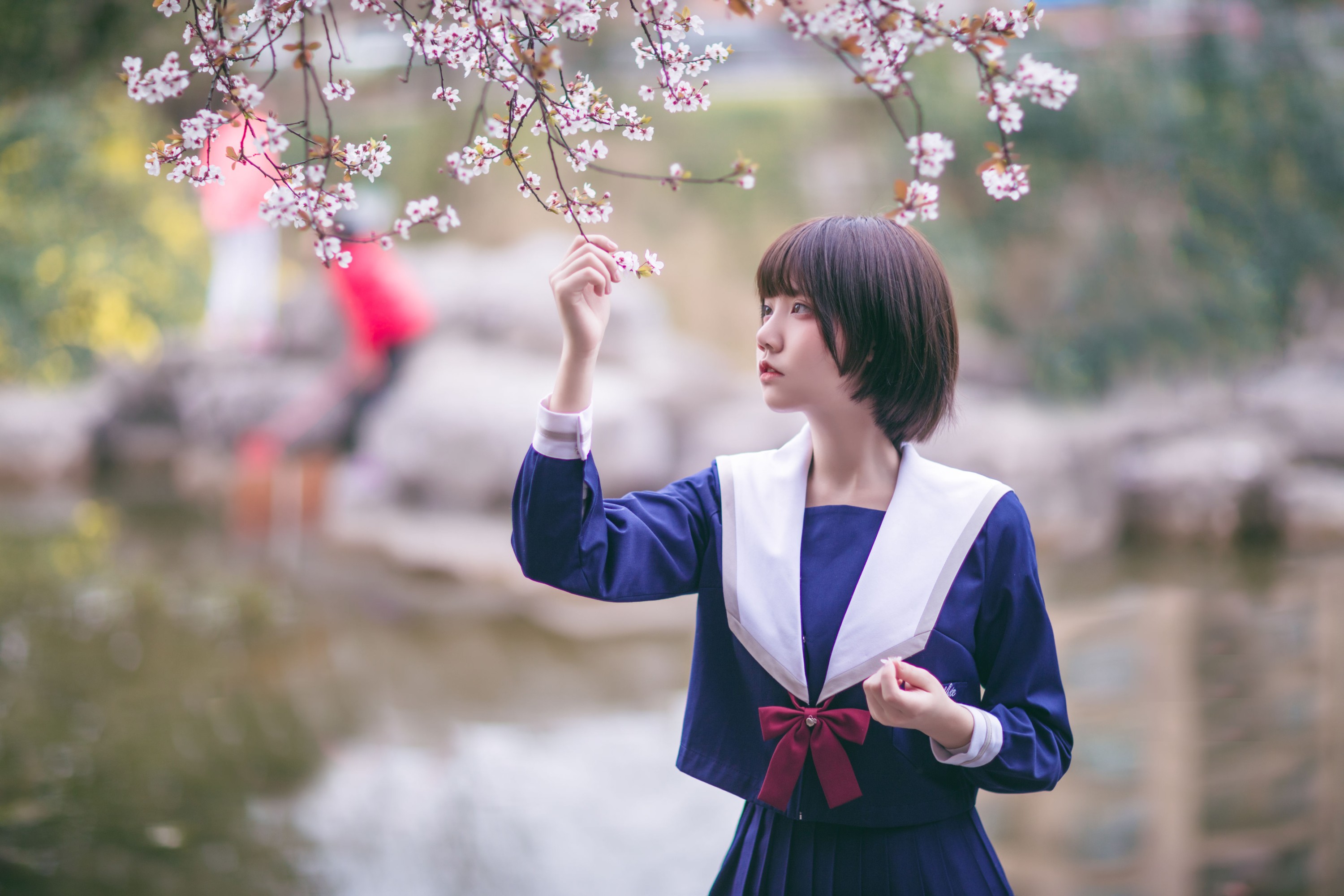 图片[6]-灰猫 – 《樱花树下》[20P]-COS写真在线网