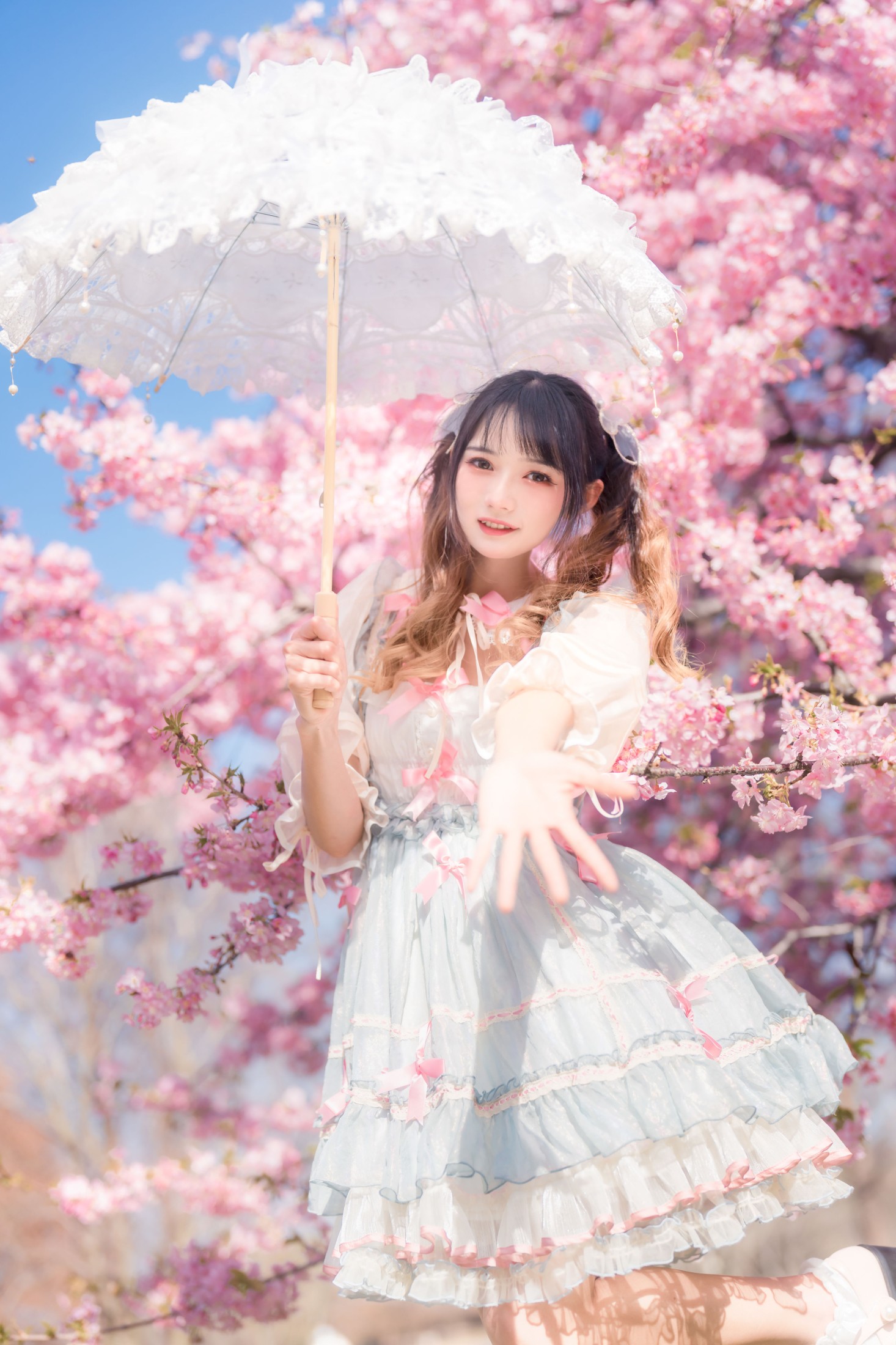 图片[5]-兔子Zzz不吃胡萝卜 – 《粉色春天》[24P]-COS写真在线网