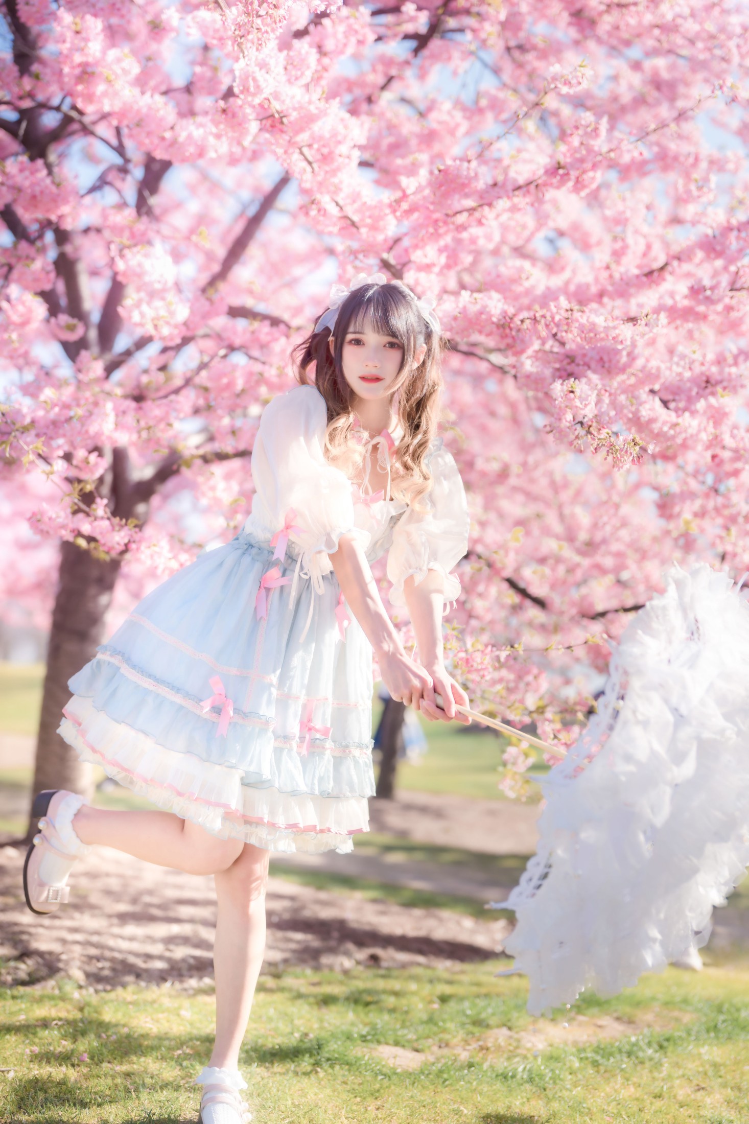 图片[6]-兔子Zzz不吃胡萝卜 – 《粉色春天》[24P]-COS写真在线网