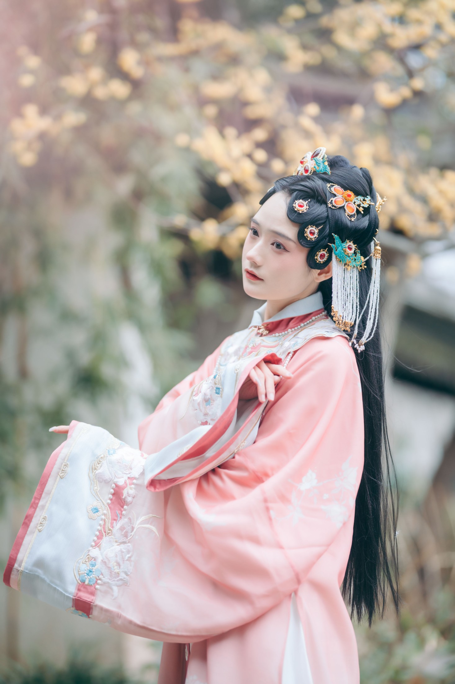 图片[5]-兔子Zzz不吃胡萝卜 – 《春来 · 二月梅》[23P]-COS写真在线网