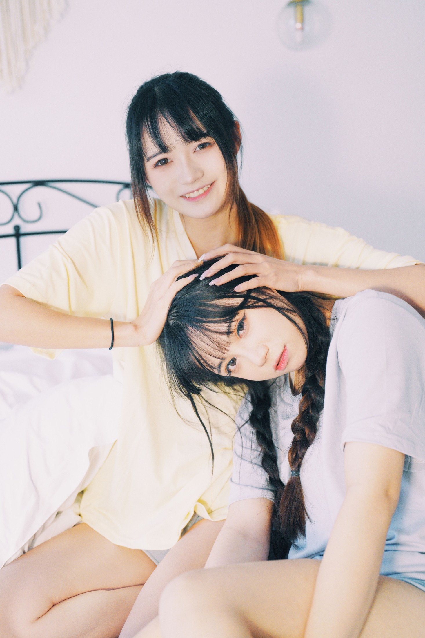 图片[5]-贰加六 兔子Zzz不吃胡萝卜 – 《姐妹成对，快乐加倍》[23P]-COS写真在线网