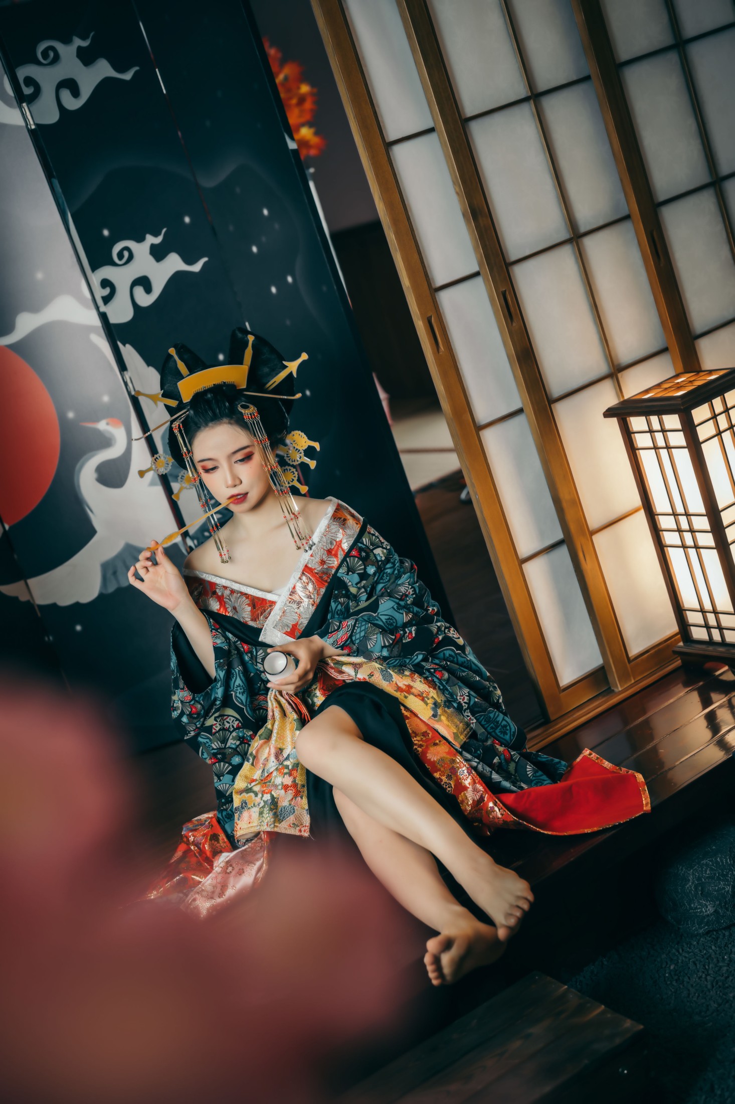 图片[6]-贰加六 – 《恶女花魁》[28P]-COS写真在线网