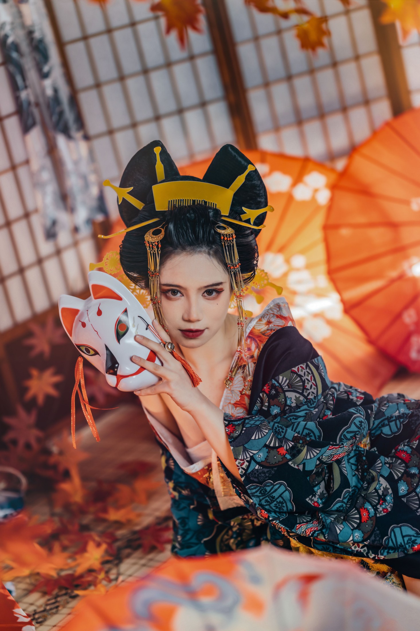 图片[5]-贰加六 – 《恶女花魁》[28P]-COS写真在线网