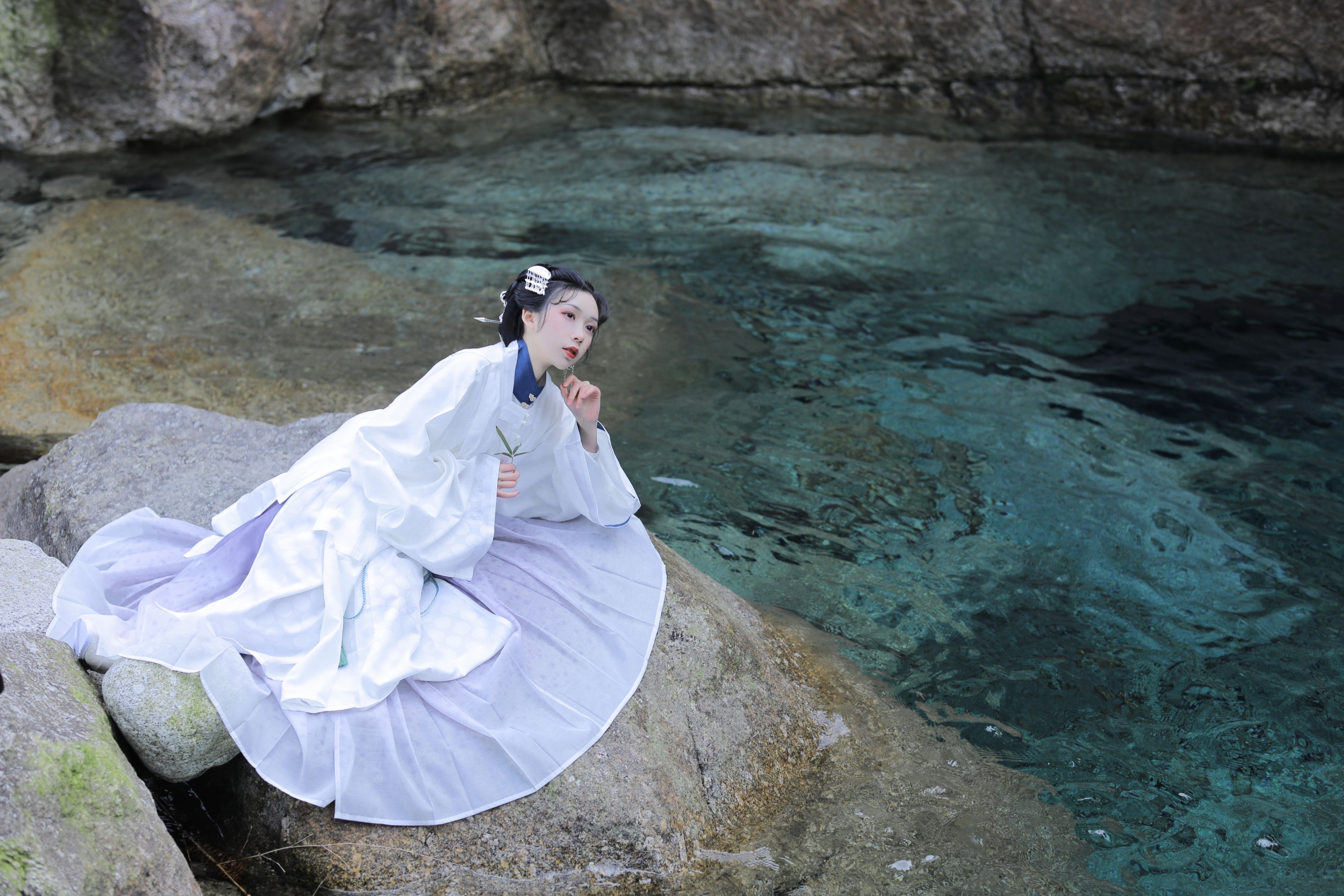 图片[6]-槐枝- – 《枕石听泉》[27P]-COS写真在线网