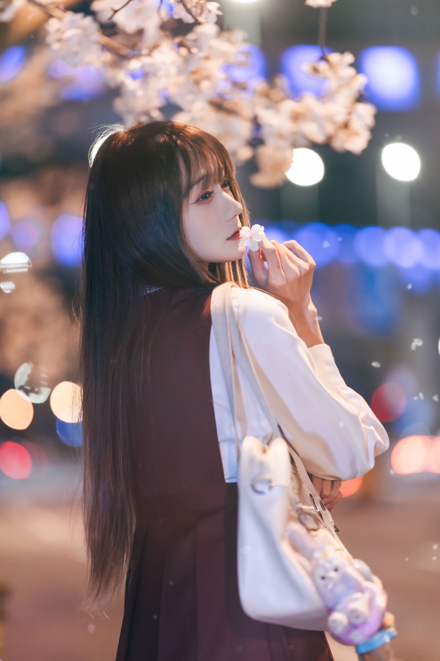 图片[3]-兔子Zzz不吃胡萝卜 – 《邂逅樱花雨》[22P]-COS写真在线网