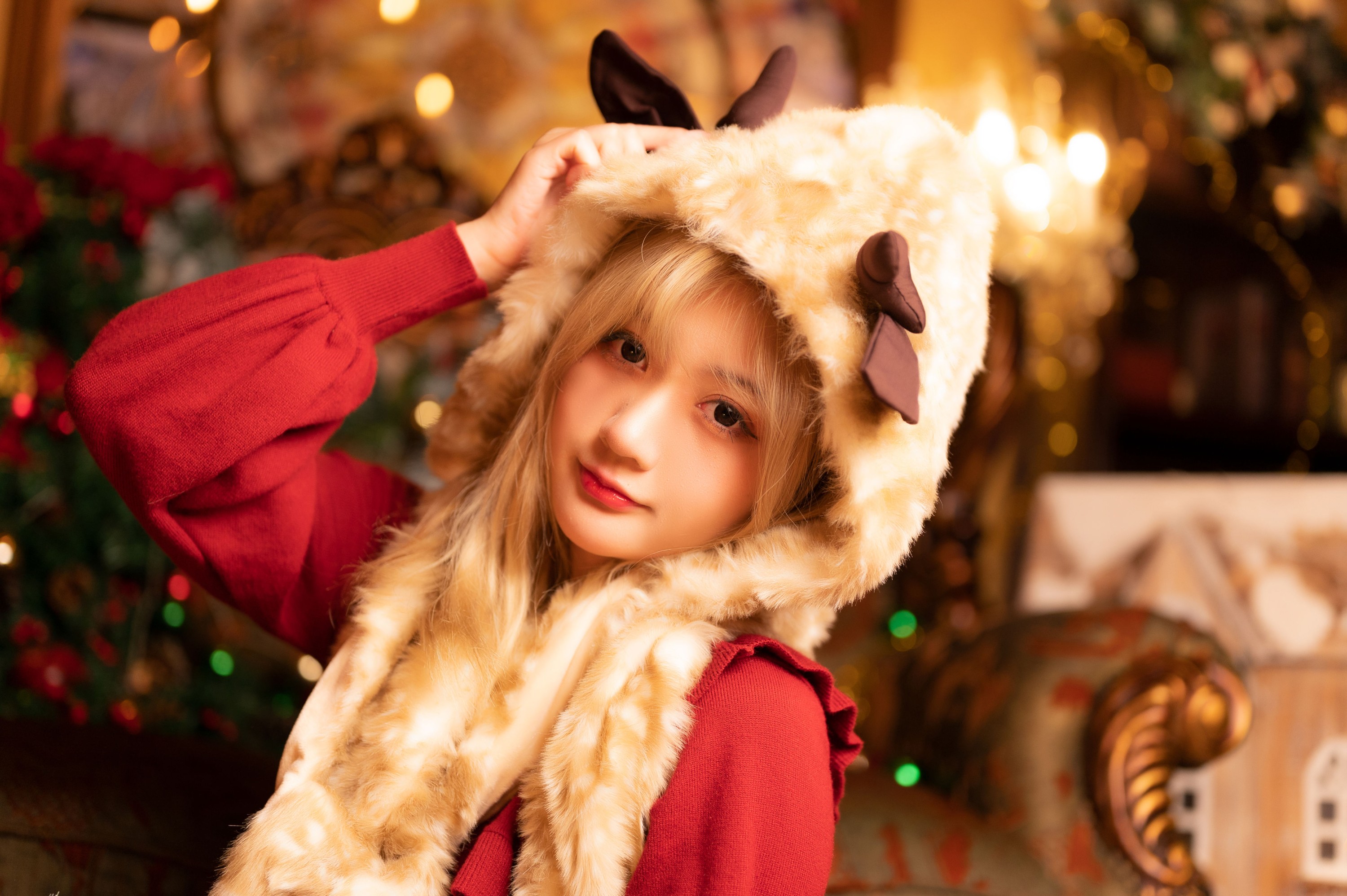 图片[6]-Conkon控控 – 《红色圣诞》[31P]-COS写真在线网