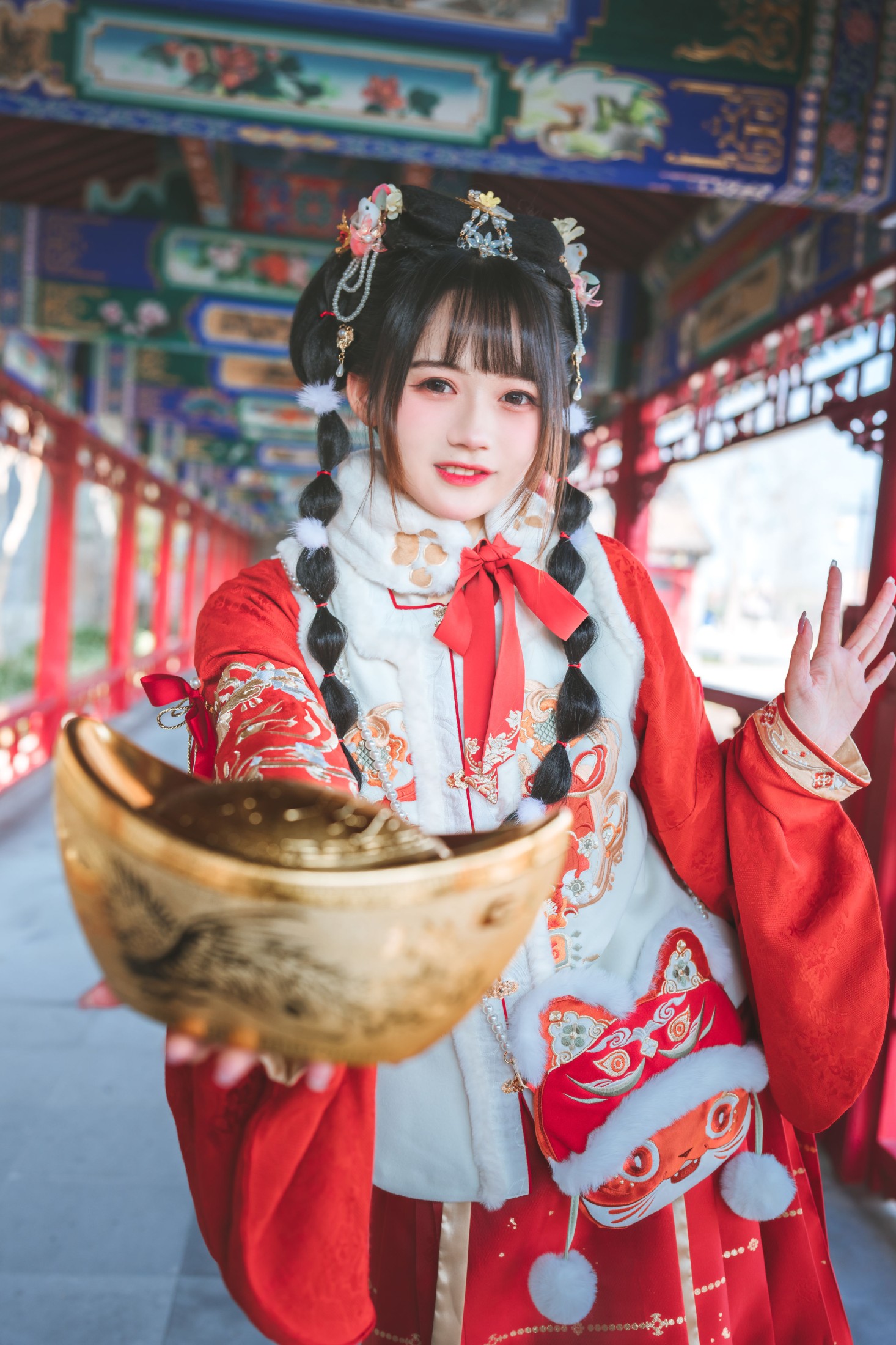 图片[3]-兔子Zzz不吃胡萝卜 – 《可爱新年》[27P]-COS写真在线网