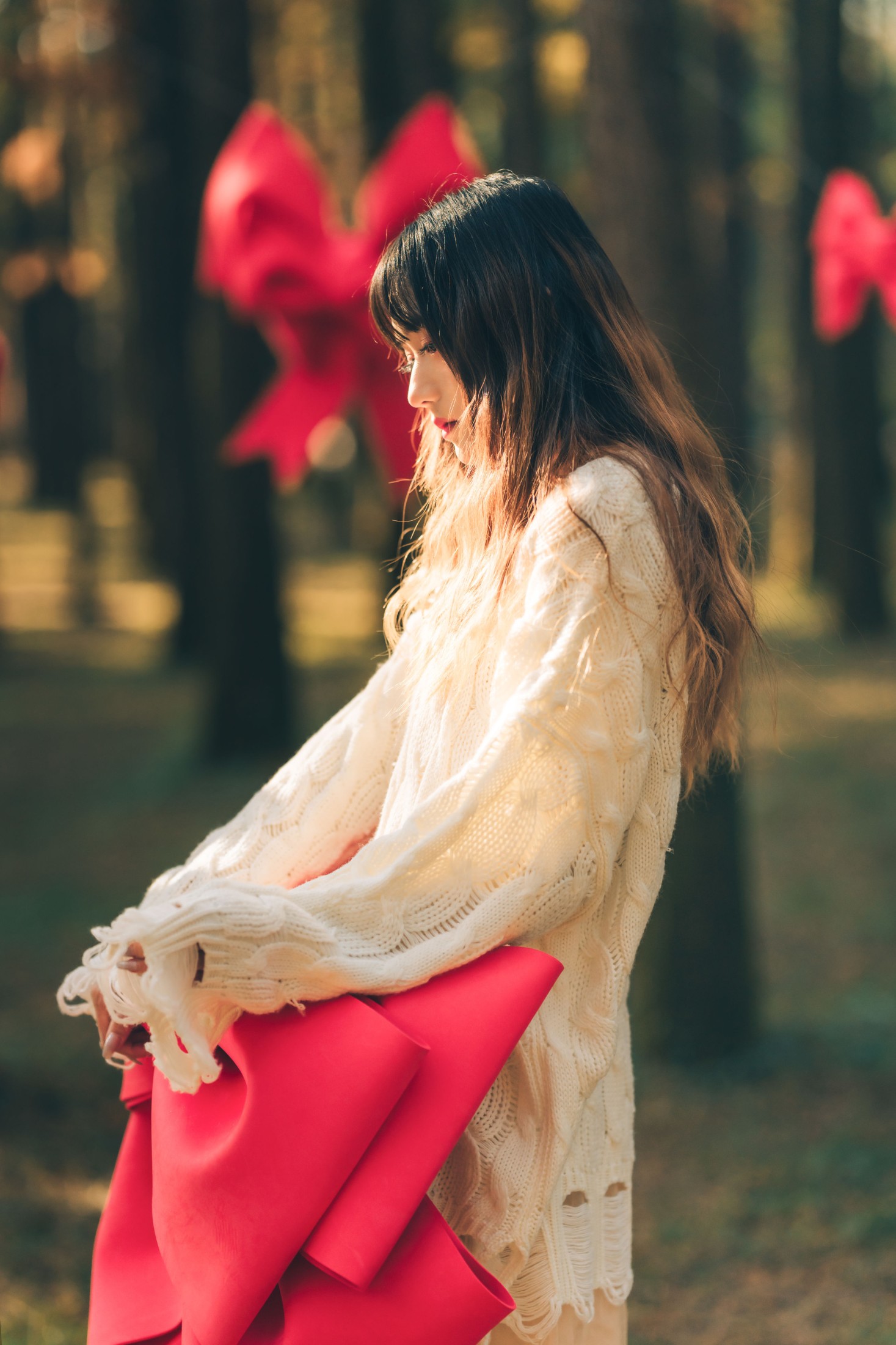 图片[3]-兔子Zzz不吃胡萝卜 – 《红色蝴蝶结》[23P]-COS写真在线网