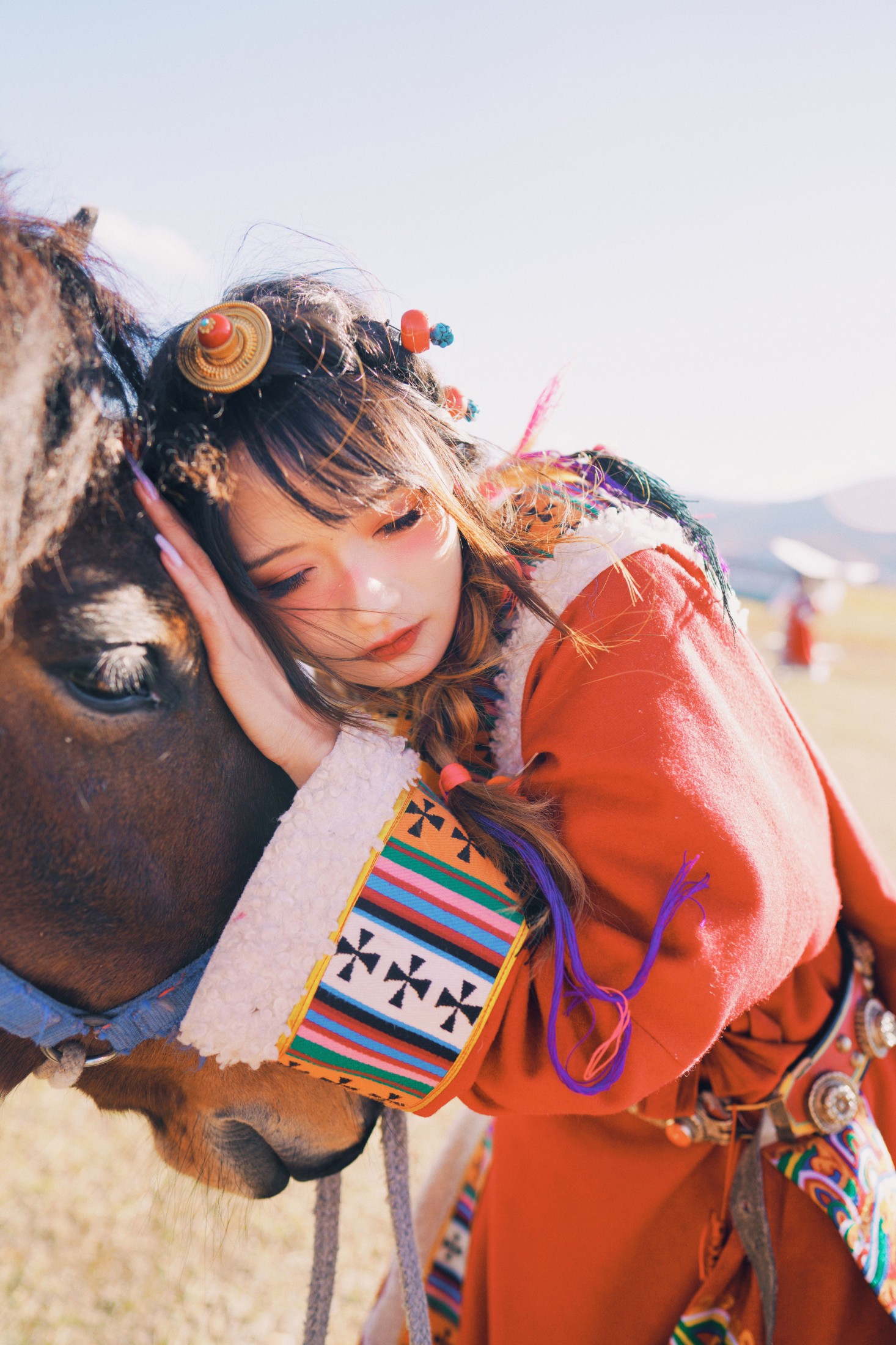 图片[6]-兔子Zzz不吃胡萝卜 – 《草原小卓玛》[25P]-COS写真在线网