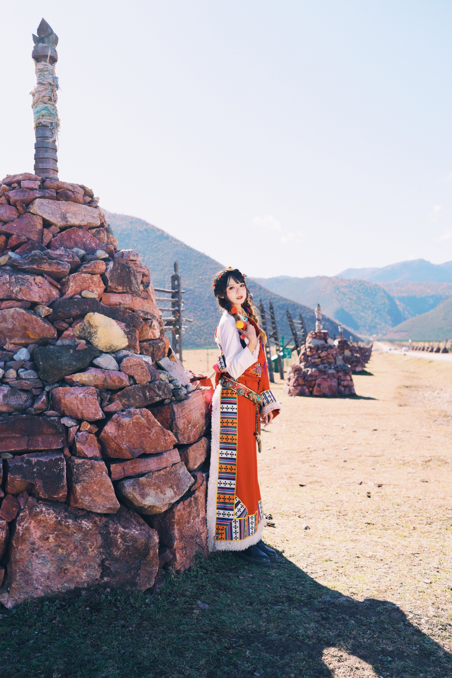 图片[5]-兔子Zzz不吃胡萝卜 – 《草原小卓玛》[25P]-COS写真在线网