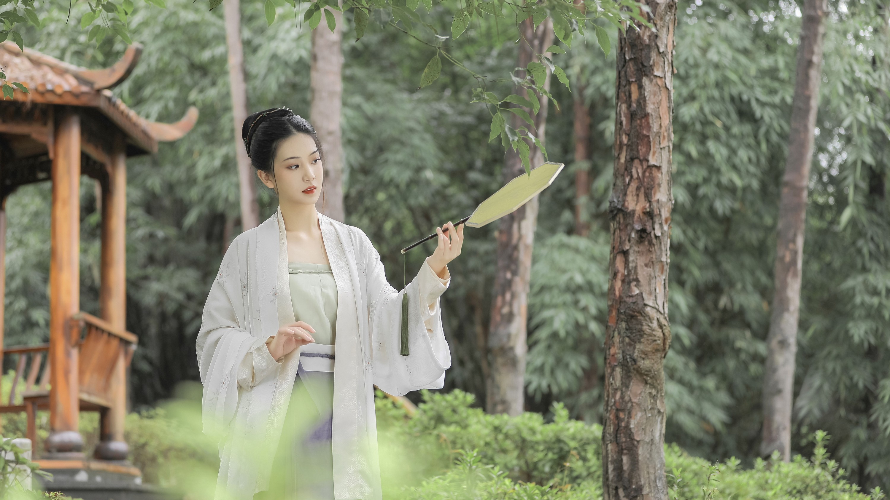 图片[4]-芝芝琪 – 《剪一片云绿》[23P]-COS写真在线网