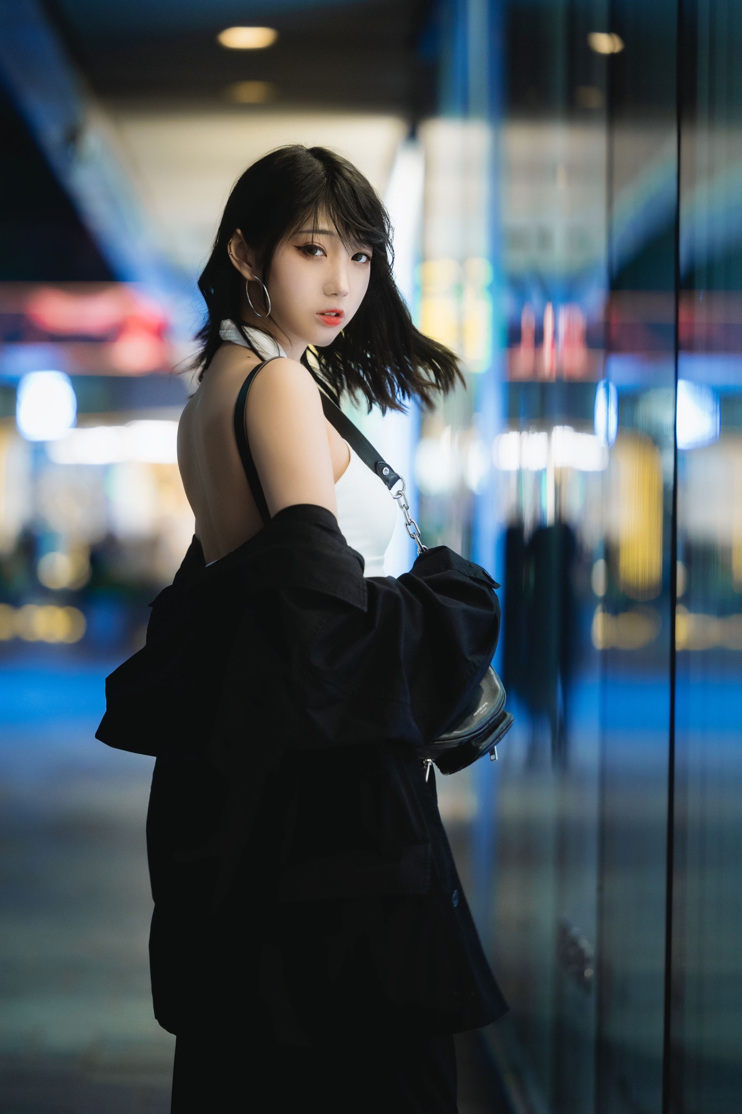 图片[5]-周叽是可爱兔兔 – 《夜行》[27P]-COS写真在线网