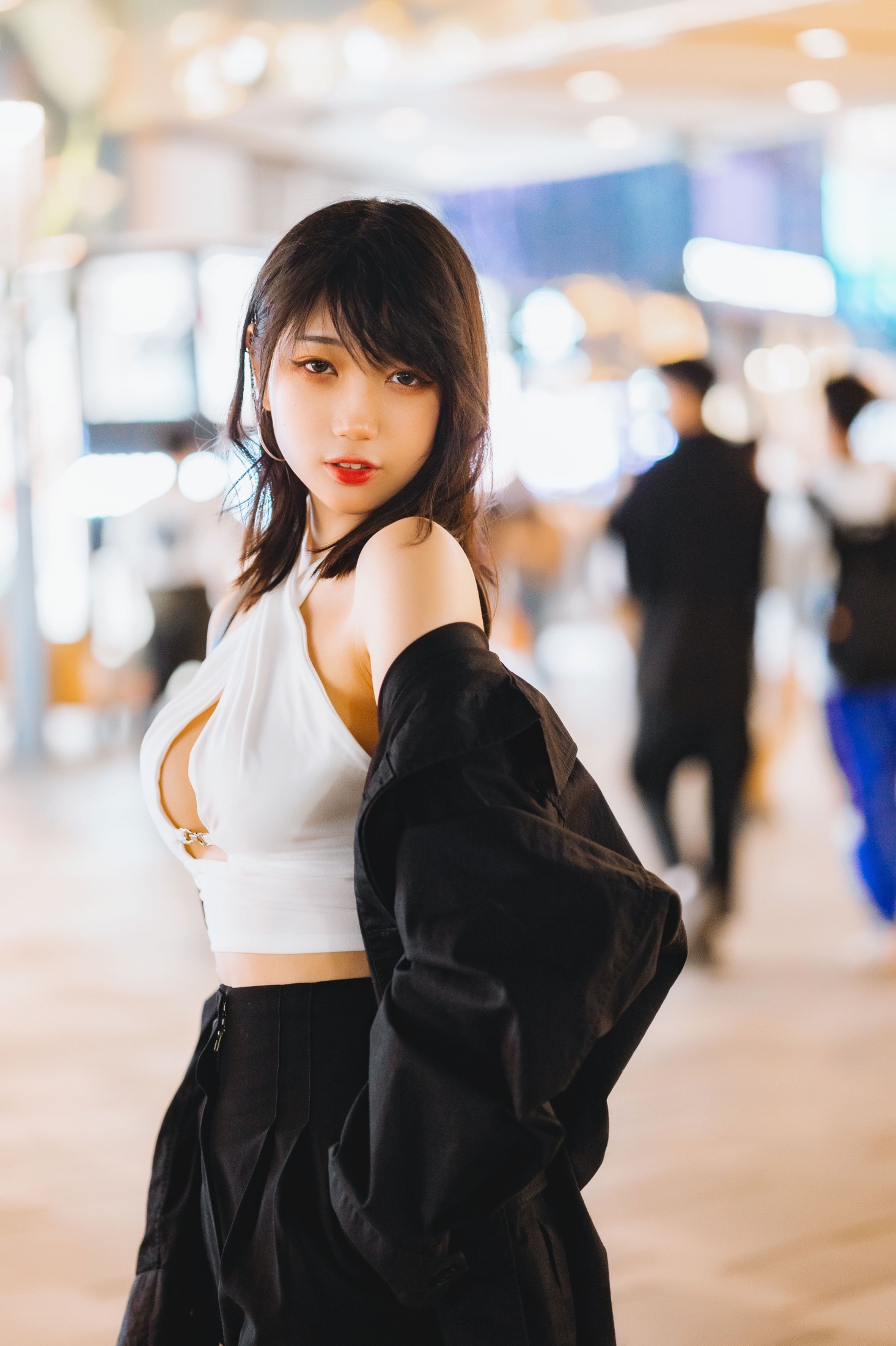 图片[4]-周叽是可爱兔兔 – 《夜行》[27P]-COS写真在线网