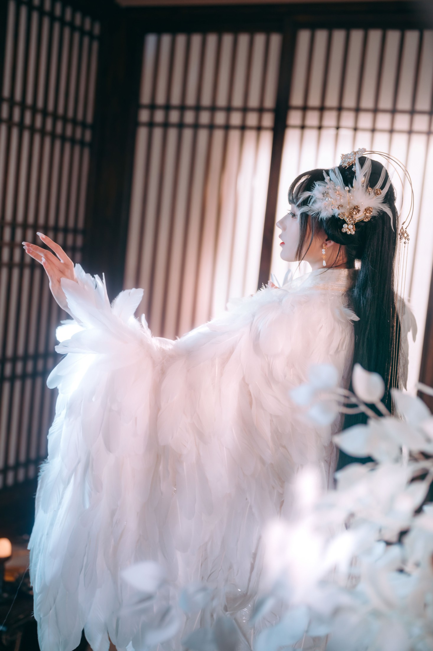 图片[4]-兔子Zzz不吃胡萝卜 – 《吉祥鸟》[22P]-COS写真在线网