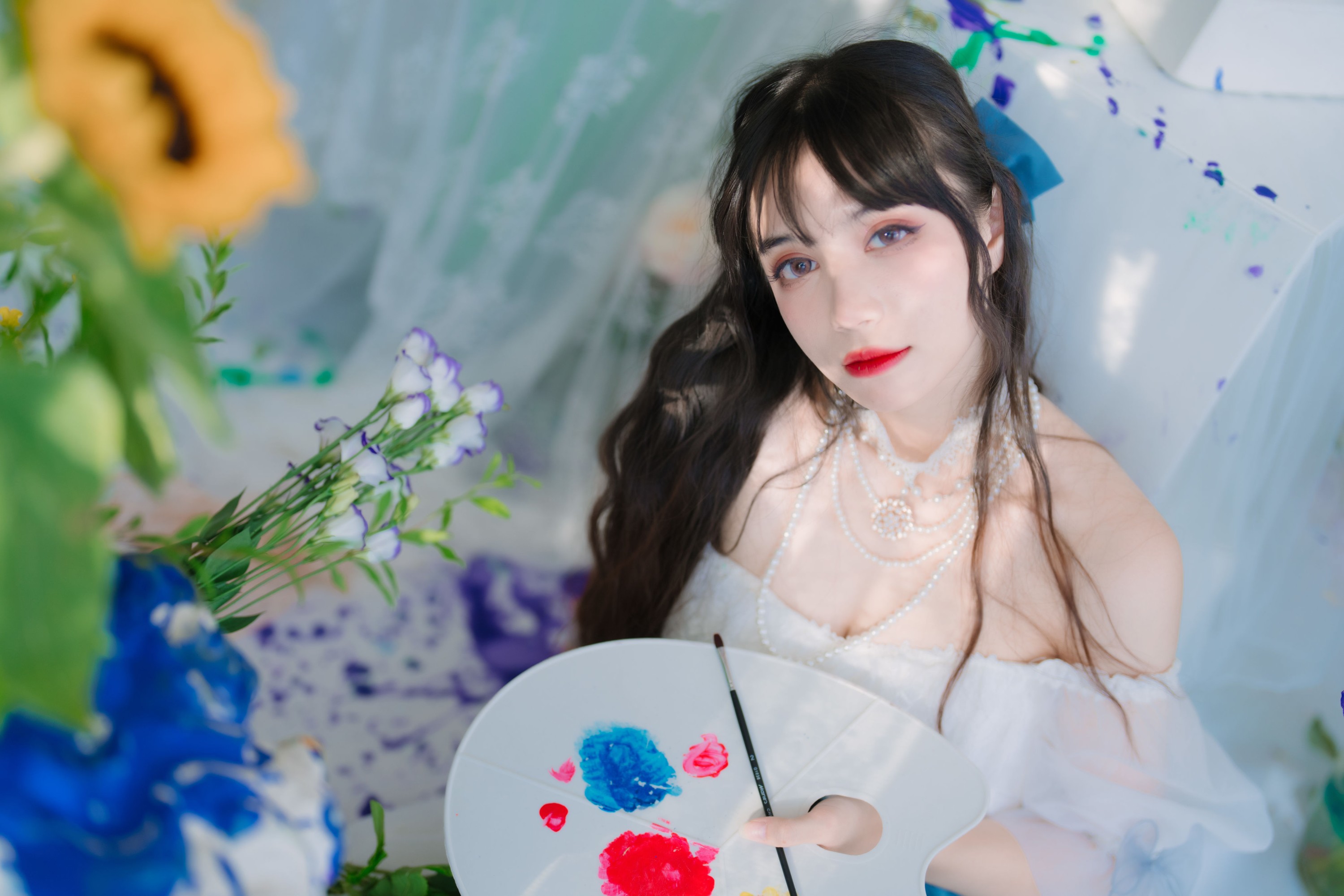 图片[5]-贰加六 – 《莫奈的画室》[23P]-COS写真在线网