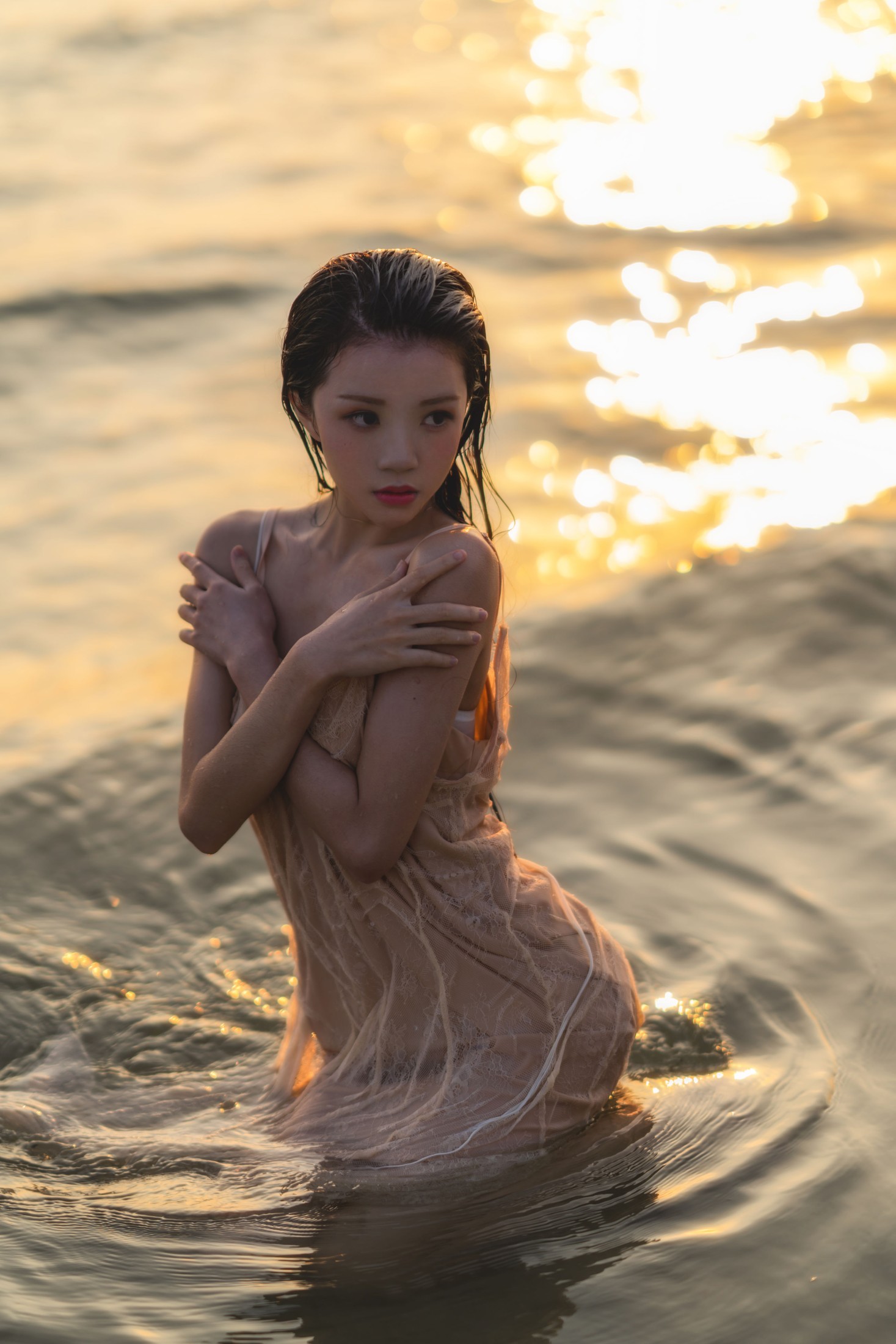 图片[6]-桜桃喵 – 《夕阳下沉醉》[30P]-COS写真在线网