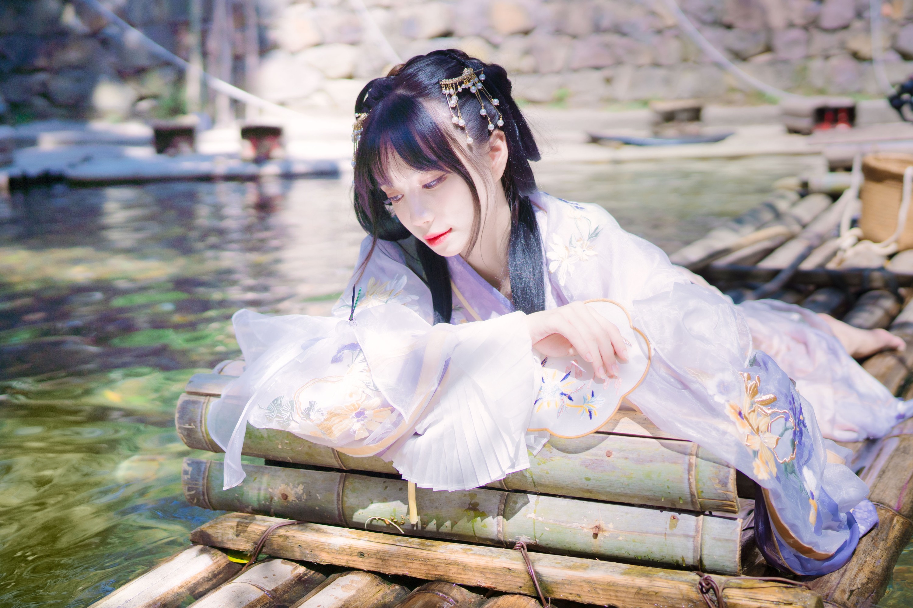 图片[5]-贰加六 – 《泛舟溪上》[35P]-COS写真在线网