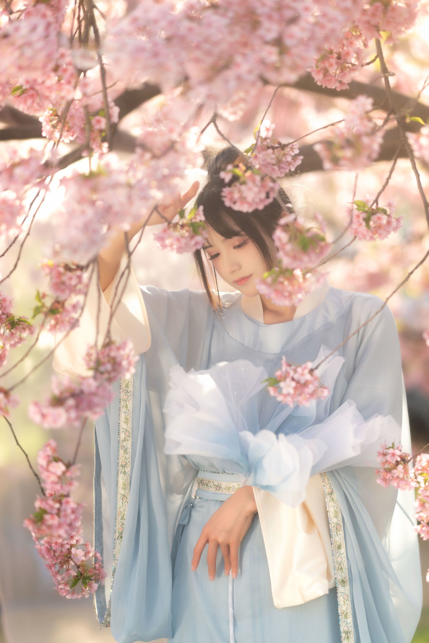 图片[6]-兔子Zzz不吃胡萝卜 – 《花满衣》[30P]-COS写真在线网