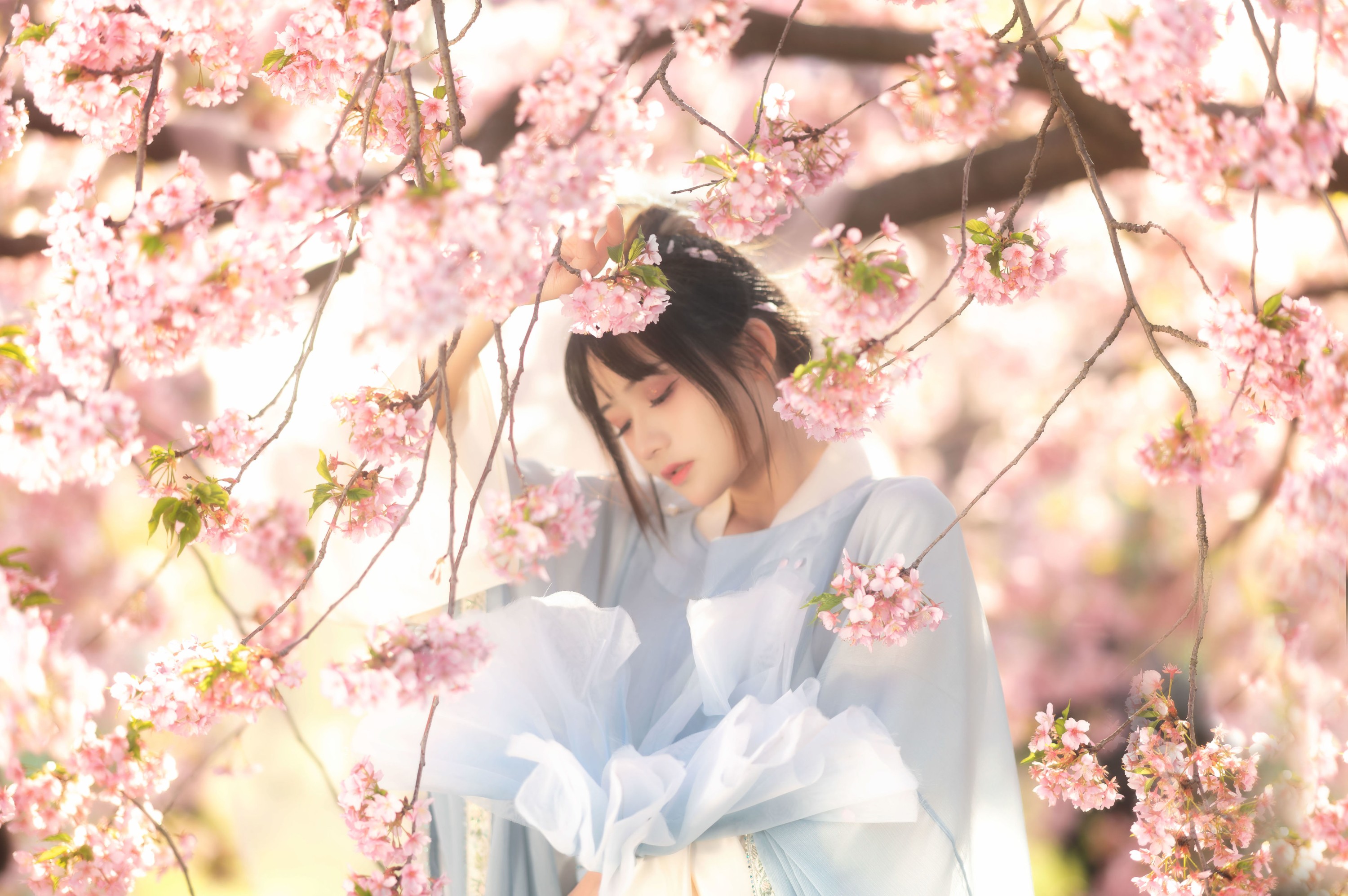 图片[5]-兔子Zzz不吃胡萝卜 – 《花满衣》[30P]-COS写真在线网