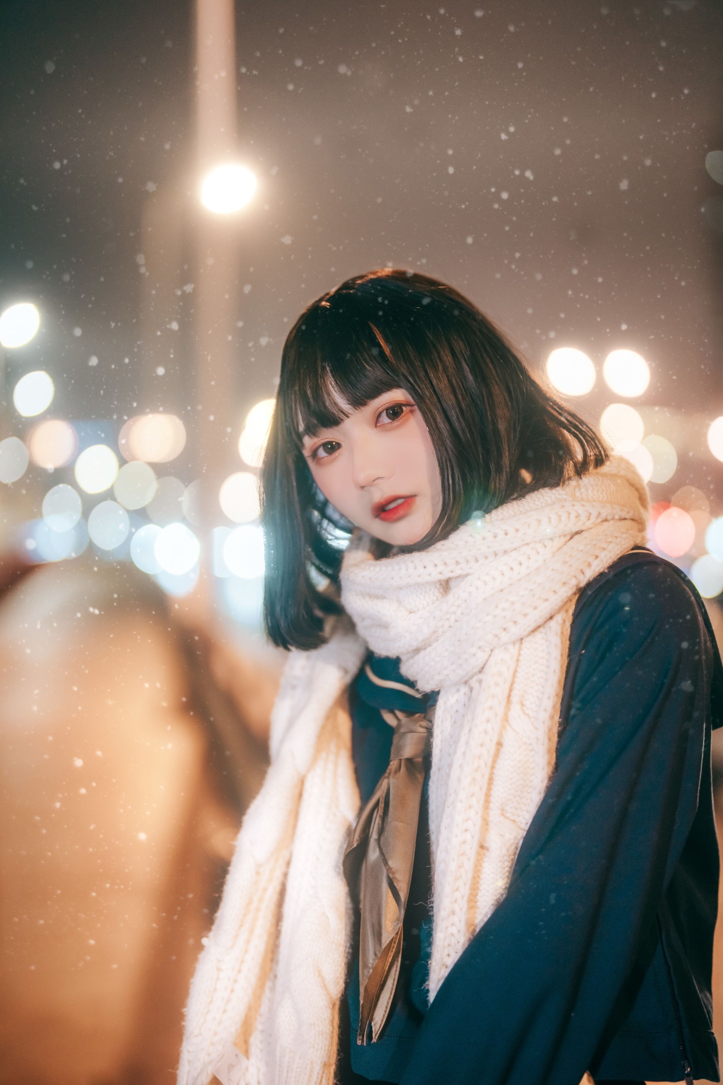 图片[6]-兔子Zzz不吃胡萝卜 – 《雪夜》[23P]-COS写真在线网