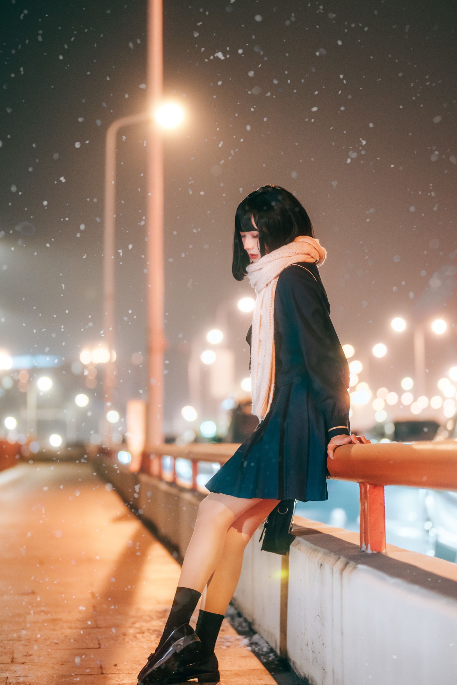 图片[4]-兔子Zzz不吃胡萝卜 – 《雪夜》[23P]-COS写真在线网