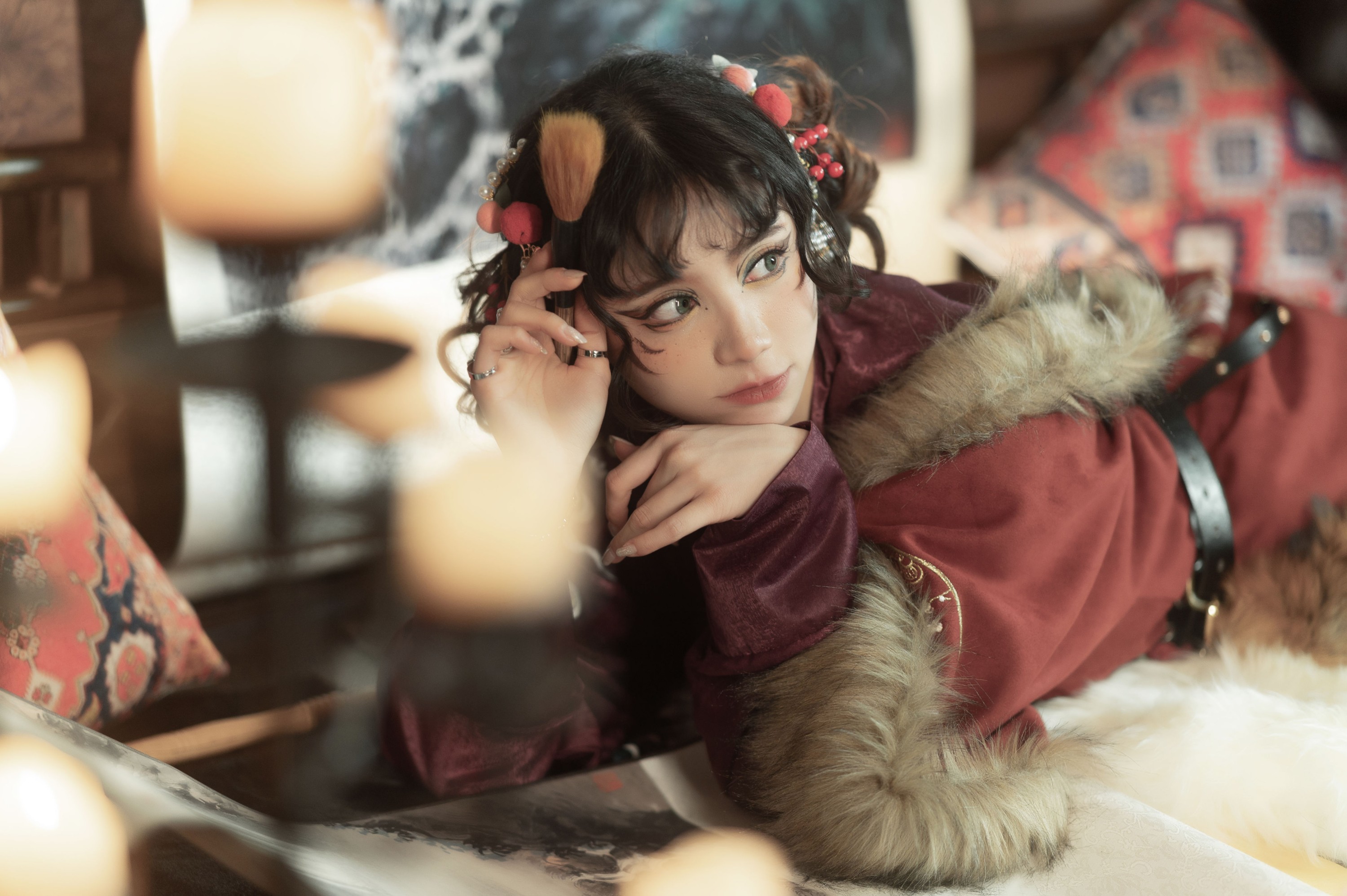 图片[6]-贰加六 – 《虎魄》[22P]-COS写真在线网