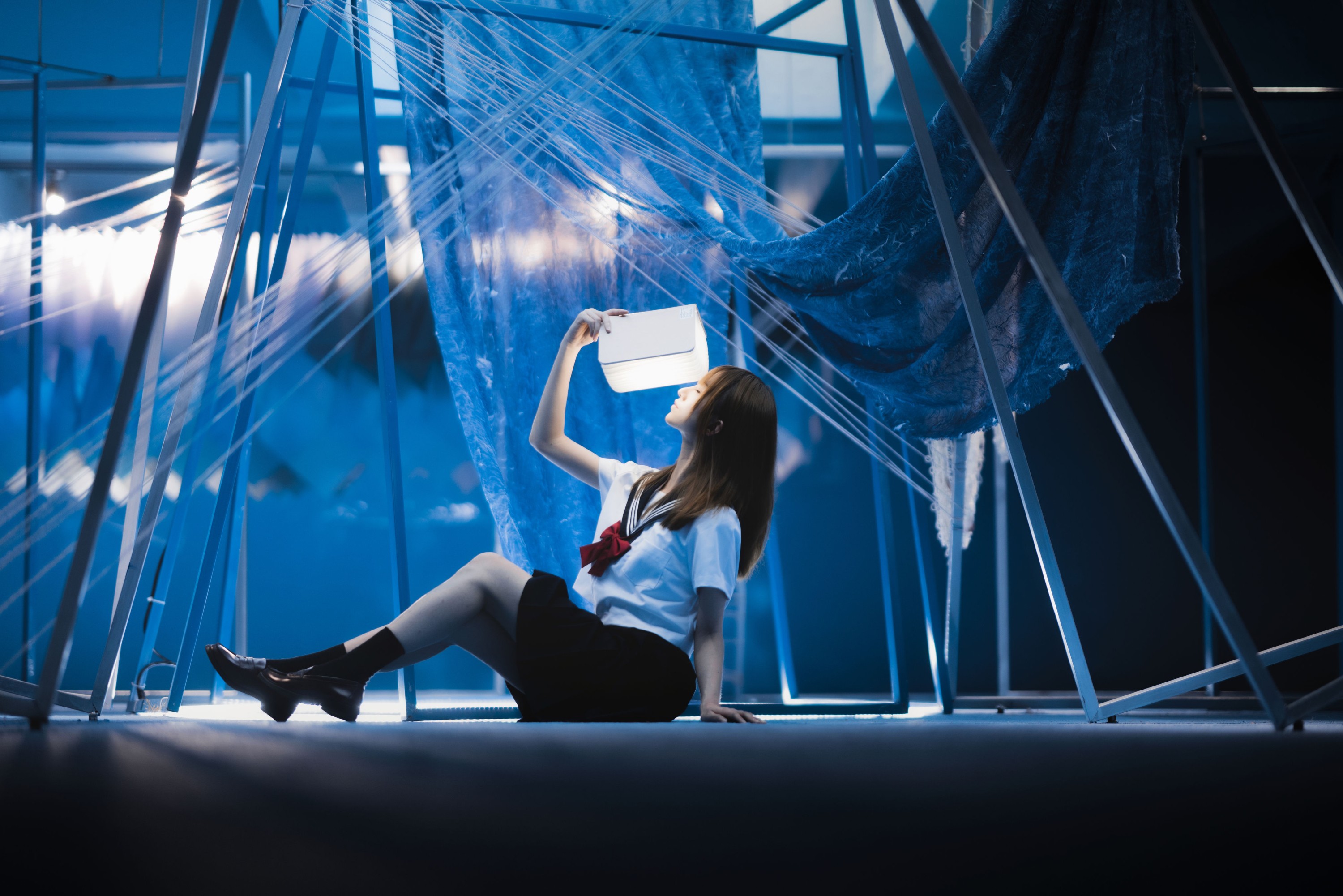 图片[6]-Kitaro_绮太郎 – 《十分之七的蓝》[32P]-COS写真在线网