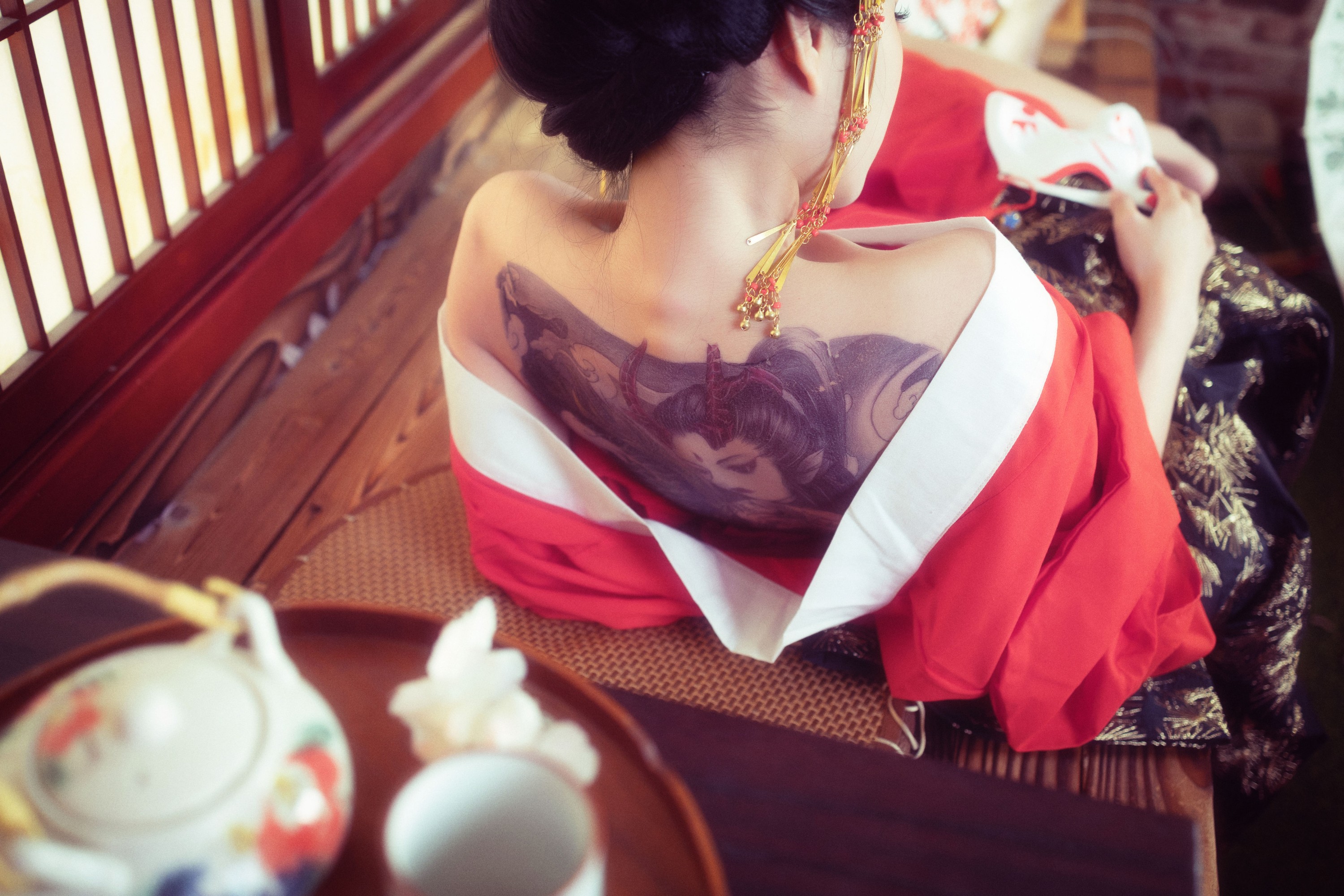 图片[6]-可爱温泉蛋 – 《花魁》[24P]-COS写真在线网