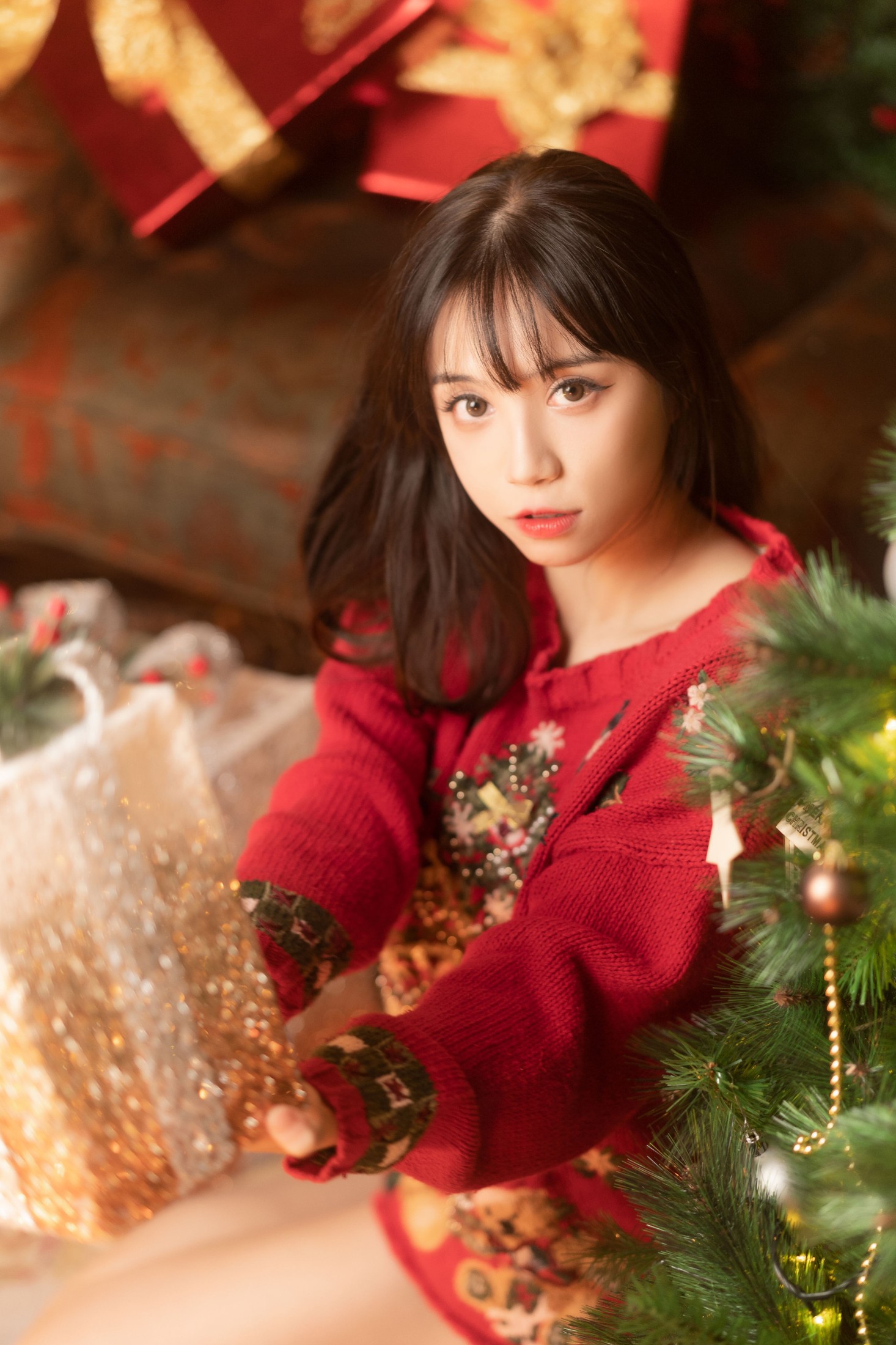 图片[4]-贰加六 – 《红色圣诞节》[38P]-COS写真在线网
