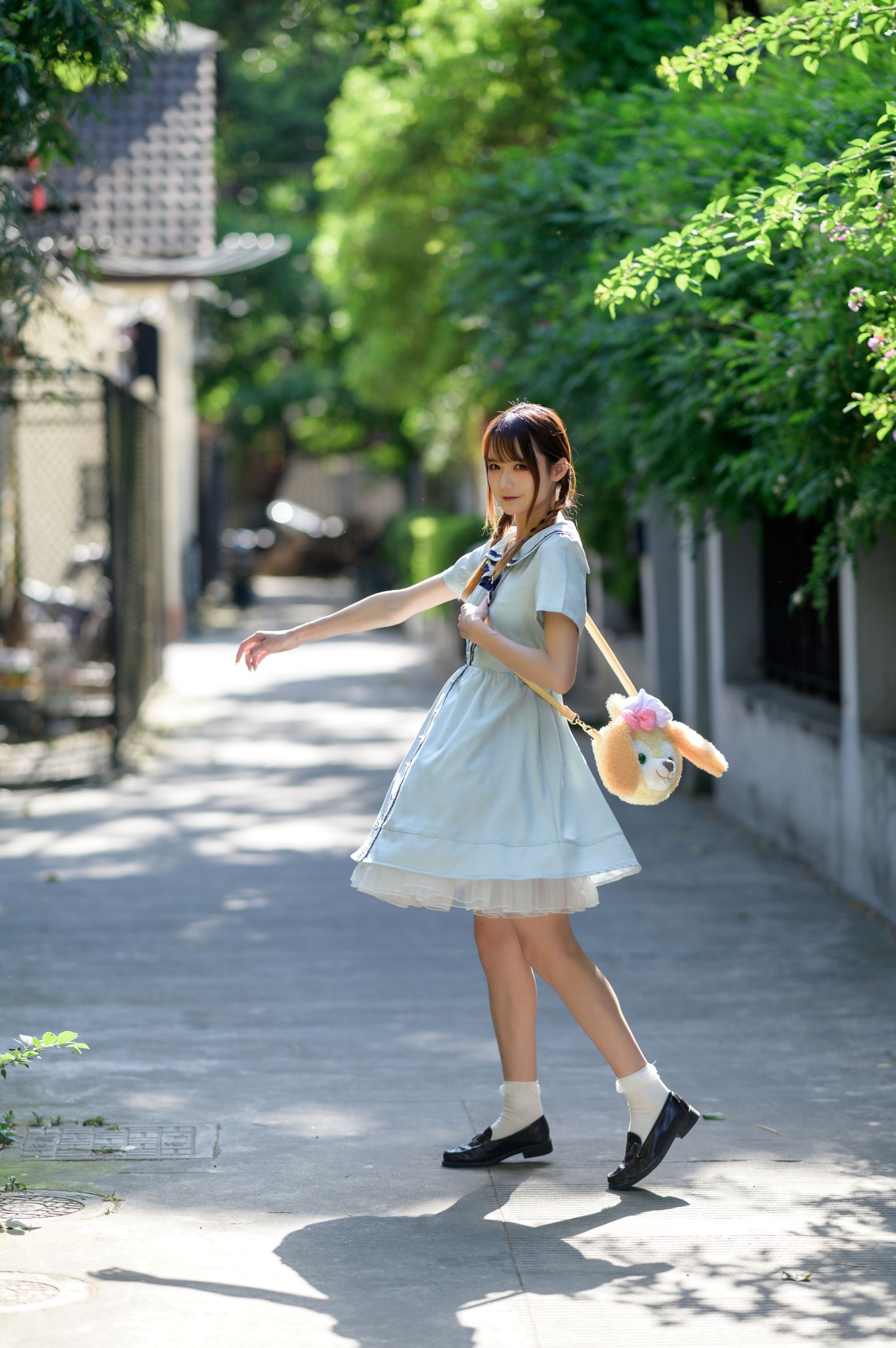 图片[6]-兔子Zzz不吃胡萝卜 – 《家门口的小幸运》[33P]-COS写真在线网