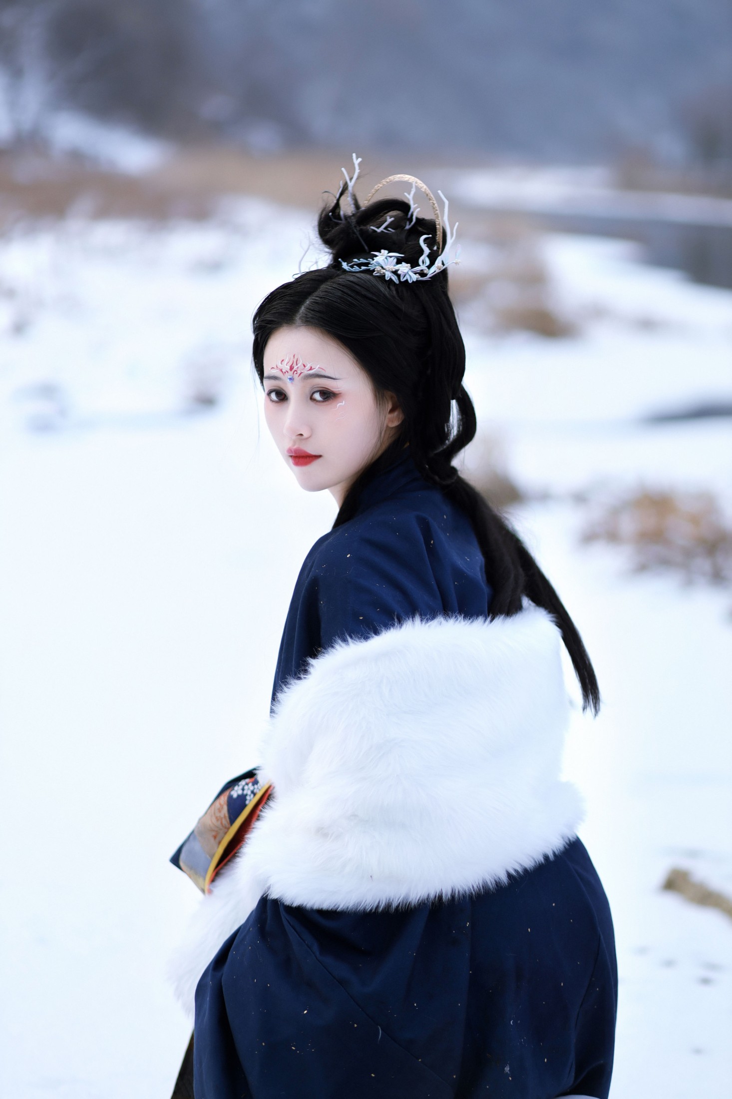 图片[6]-青霜鹅 – 《雪山山神》[22P]-COS写真在线网