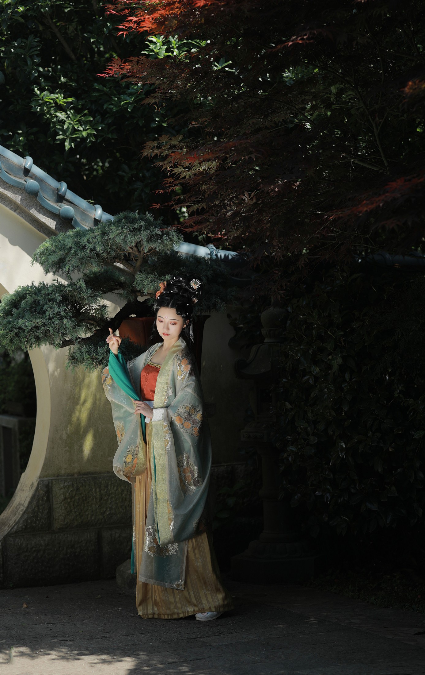 图片[5]-与芳 – 《只此青绿》[23P]-COS写真在线网