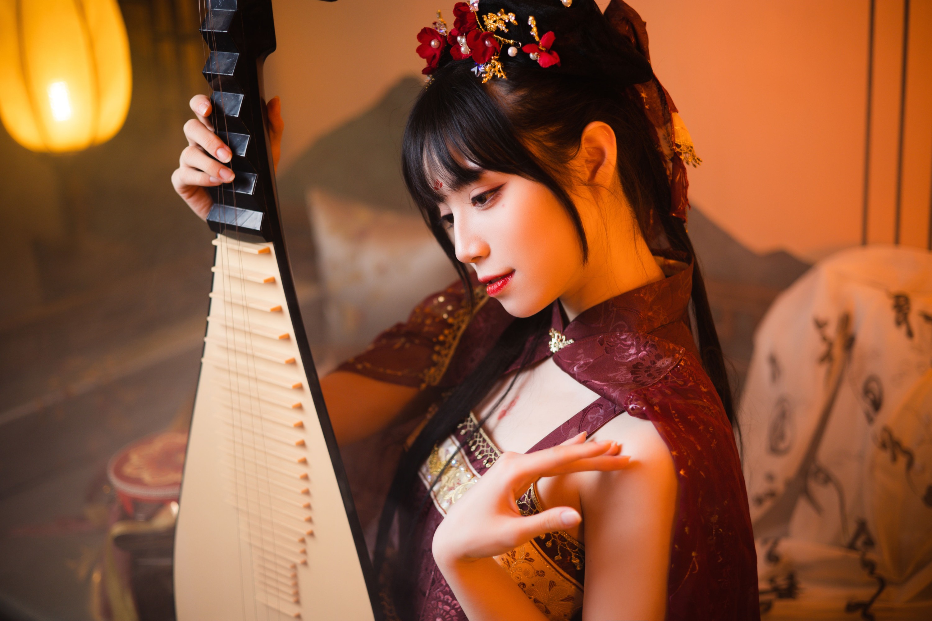 图片[6]-贰加六 – 《囚牛问琴》[27P]-COS写真在线网