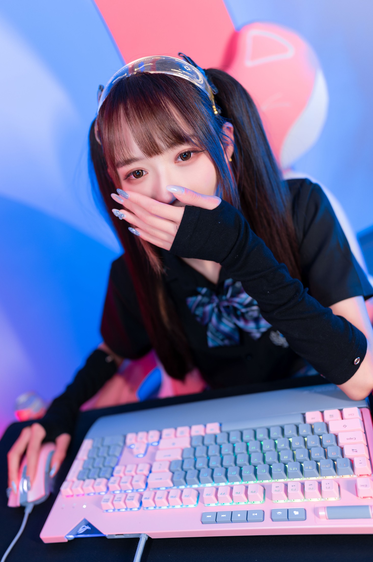 图片[4]-兔子Zzz不吃胡萝卜 – 《电竞少女》[22P]-COS写真在线网