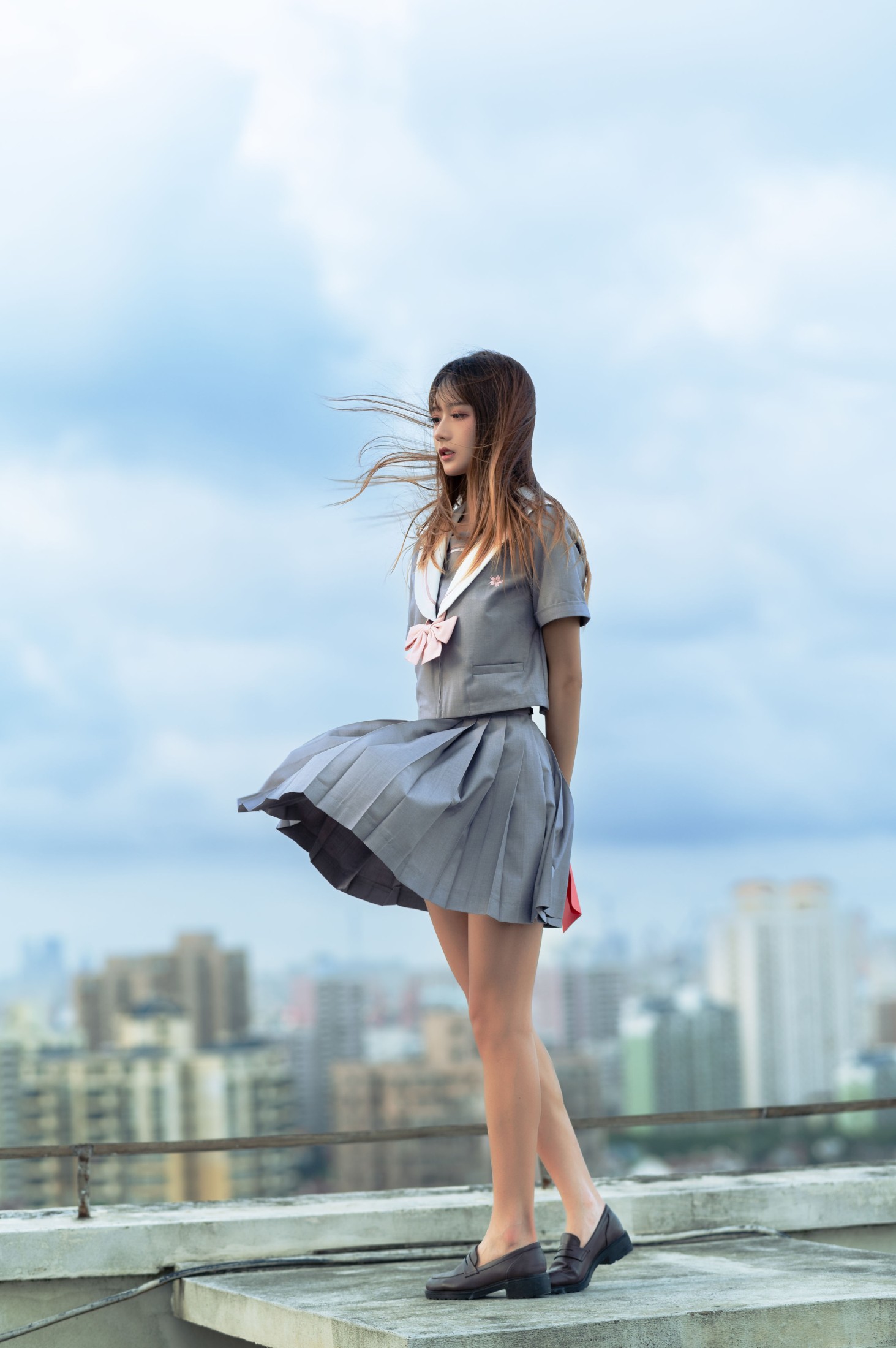 图片[6]-兔子Zzz不吃胡萝卜 – 《天台纸飞机》[28P]-COS写真在线网