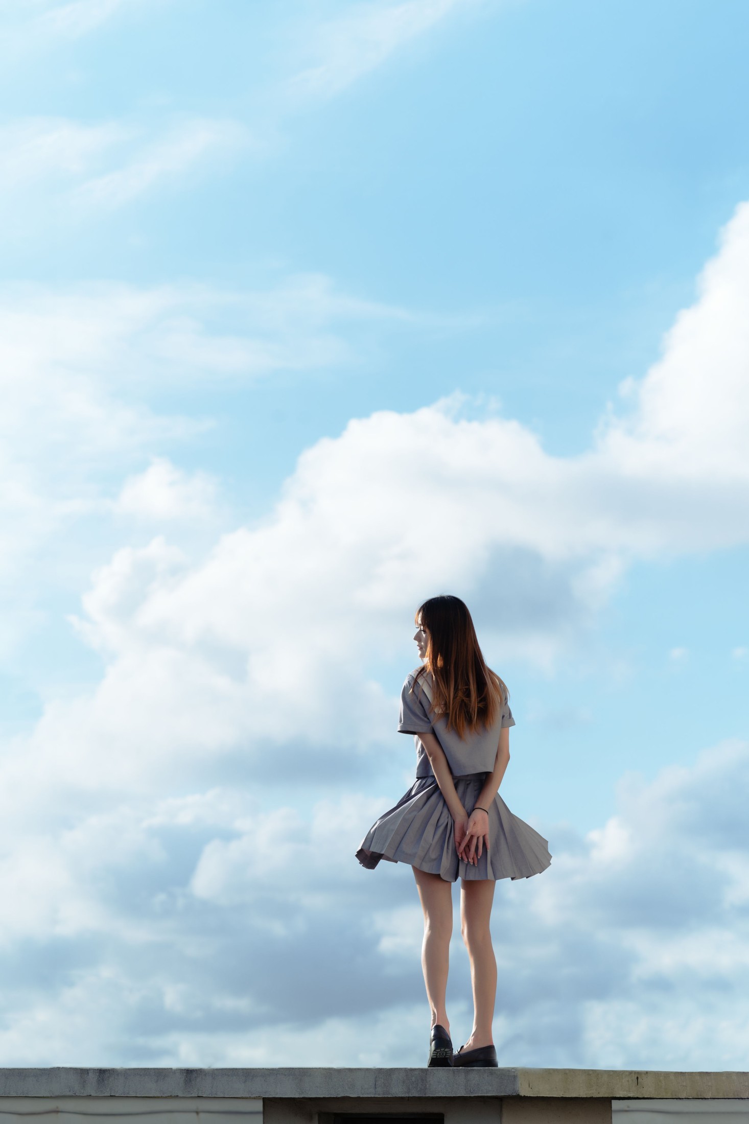 图片[4]-兔子Zzz不吃胡萝卜 – 《天台纸飞机》[28P]-COS写真在线网