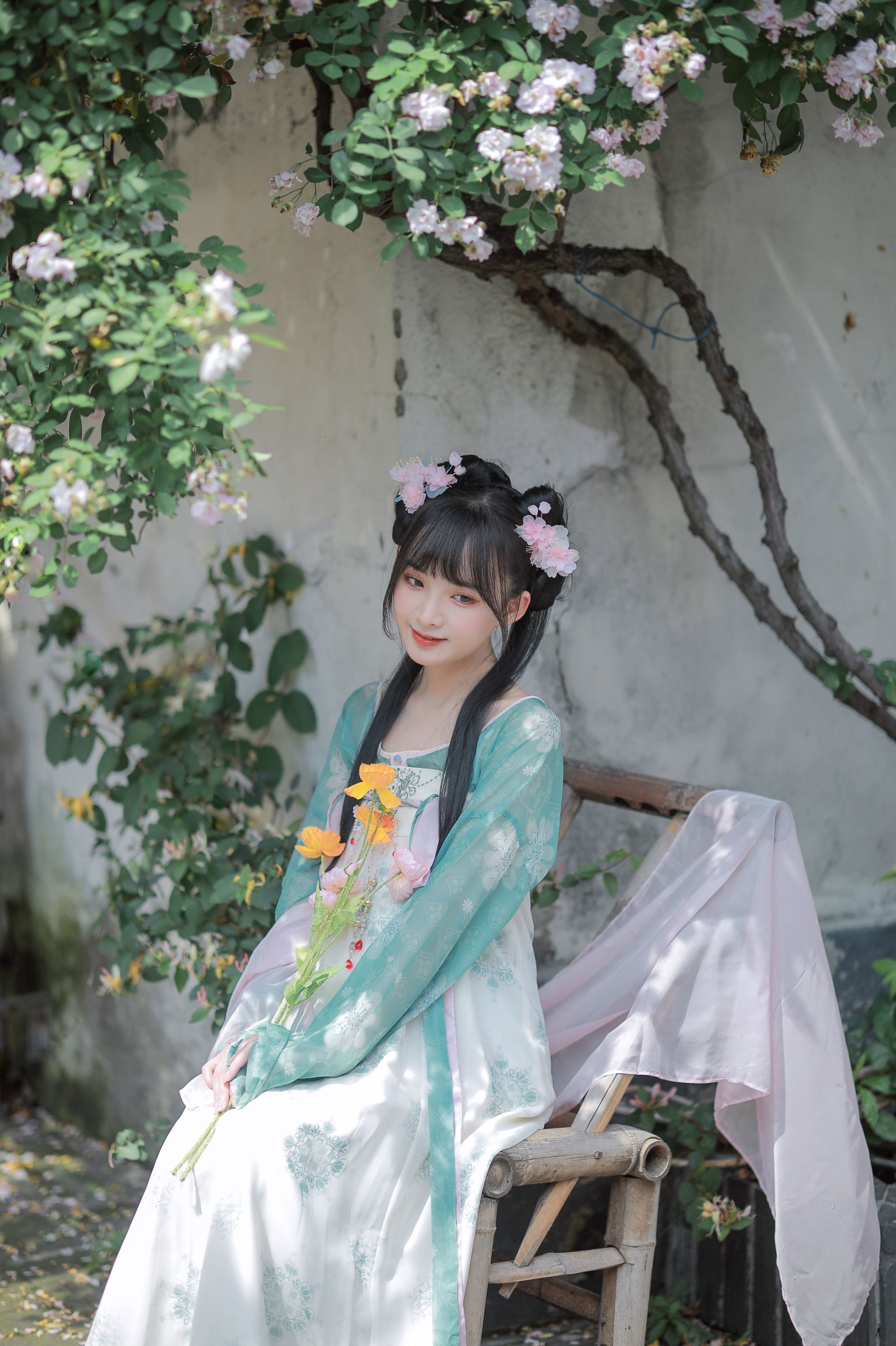 图片[6]-莉莉崽w – 《渐开荷芰落蔷薇》[20P]-COS写真在线网