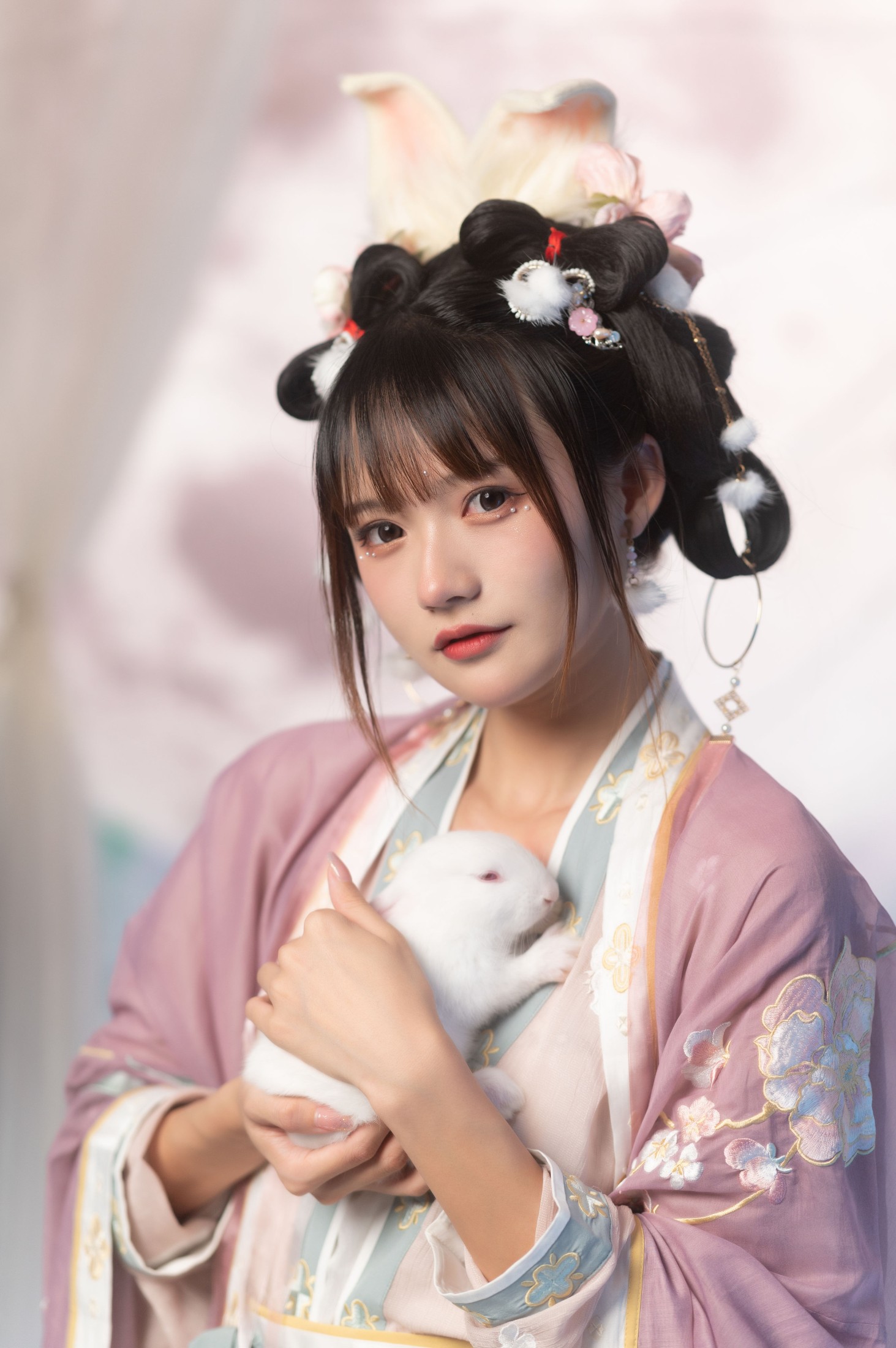 图片[6]-贰加六 兔子Zzz不吃胡萝卜 – 《玉兔与嫦娥》[42P]-COS写真在线网