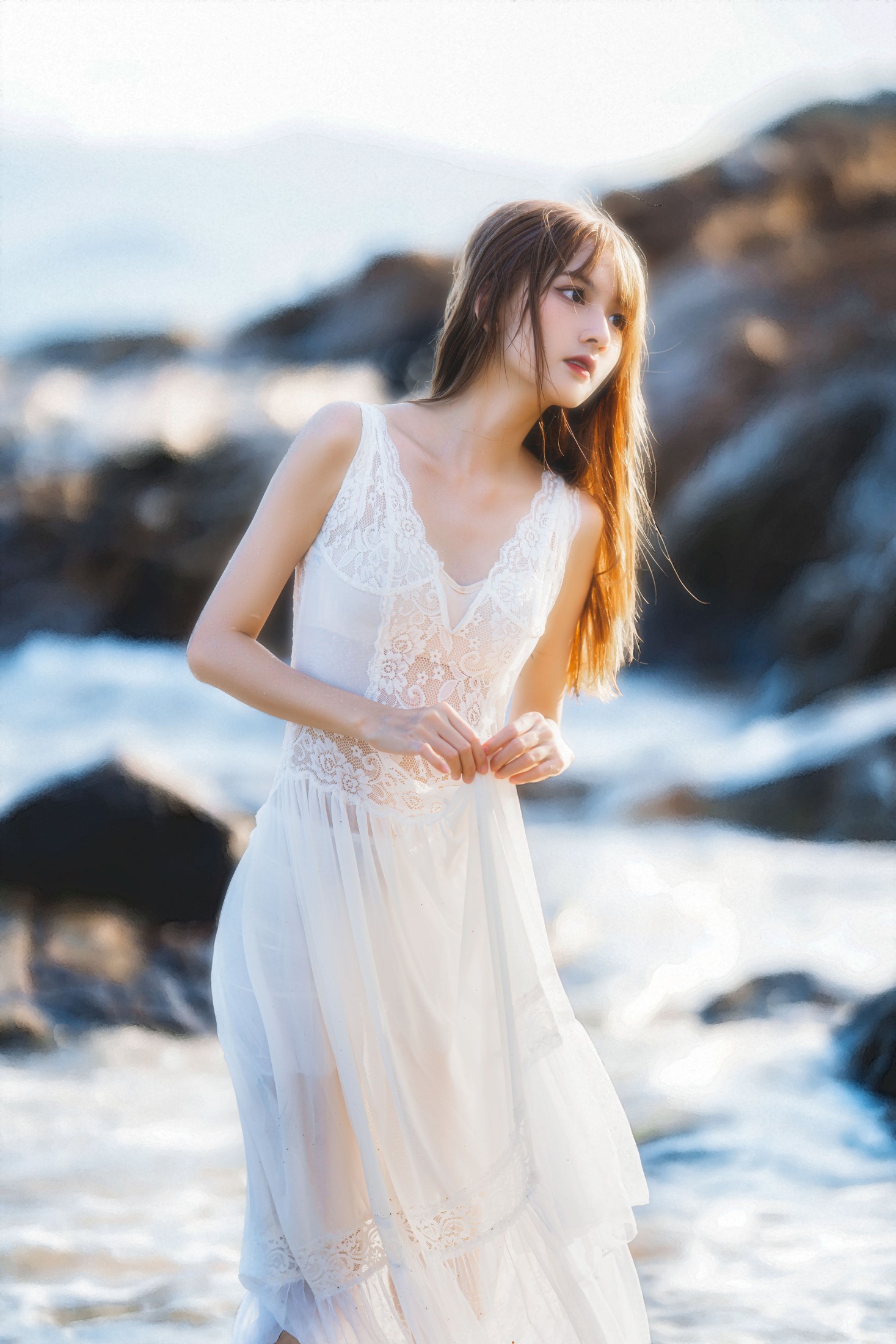 图片[6]-小小枝w – 《她转身向大海走去》[29P]-COS写真在线网