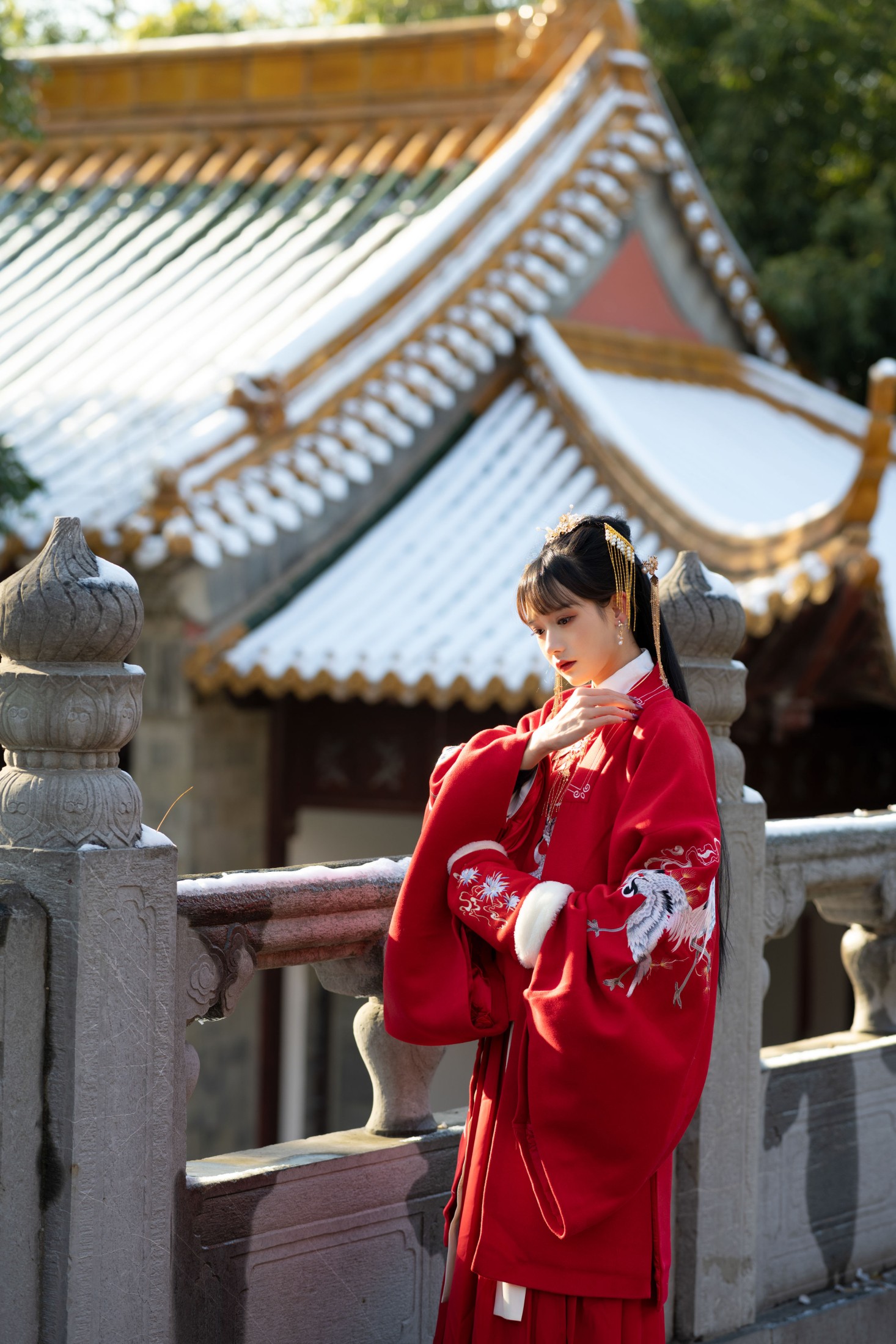 图片[3]-兔子Zzz不吃胡萝卜 – 《深宫雪》[28P]-COS写真在线网